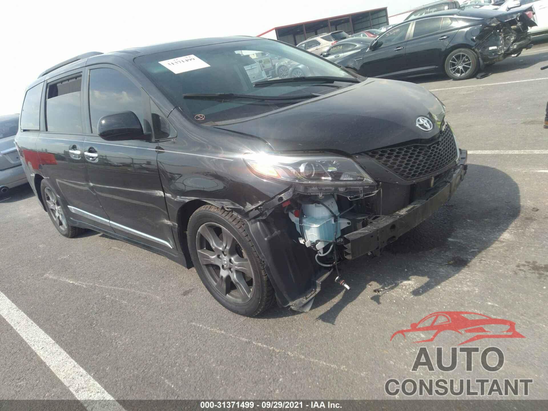 TOYOTA SIENNA 2017 - 5TDXZ3DC2HS769859