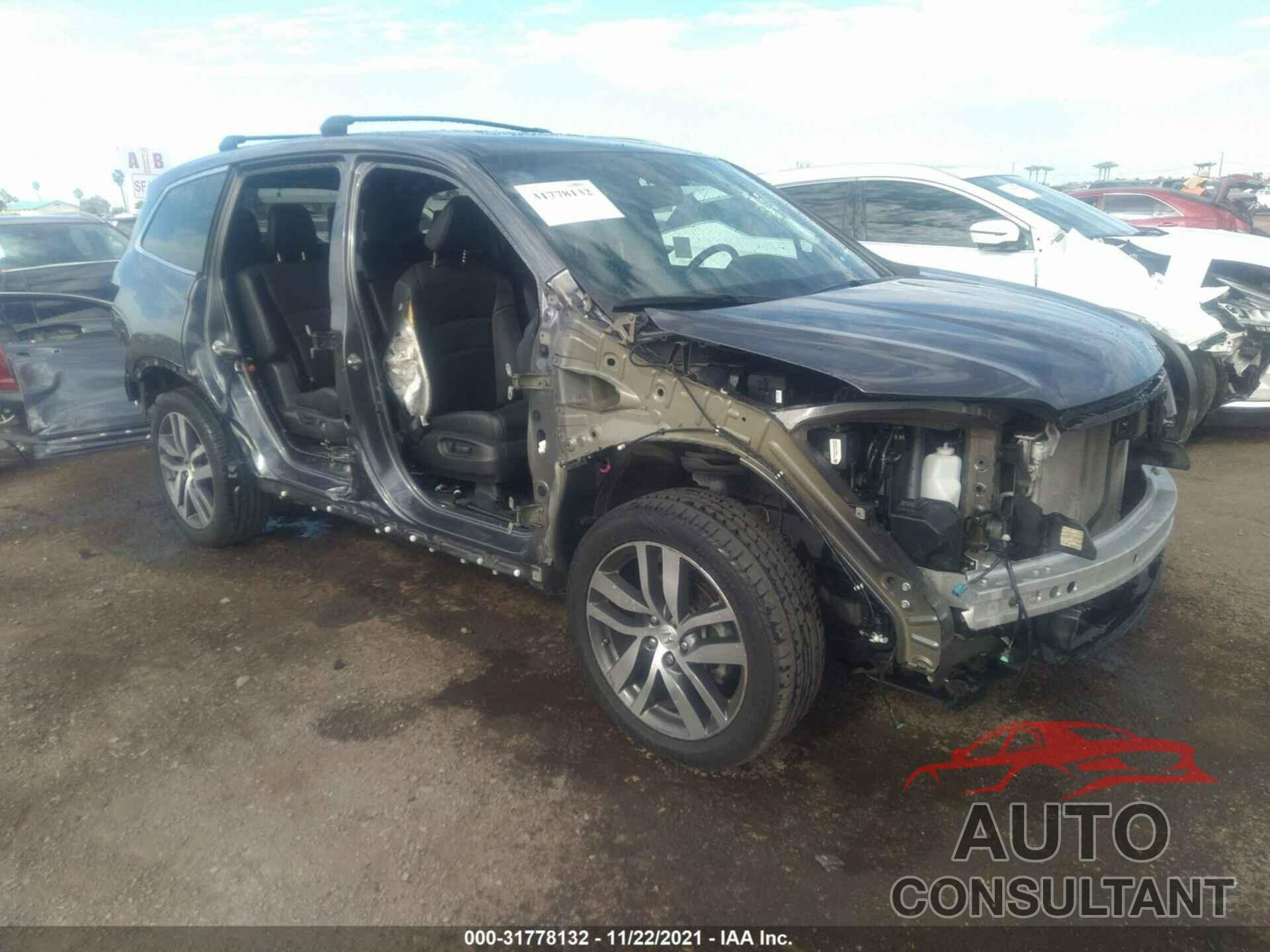 HONDA PILOT 2017 - 5FNYF5H90HB026869
