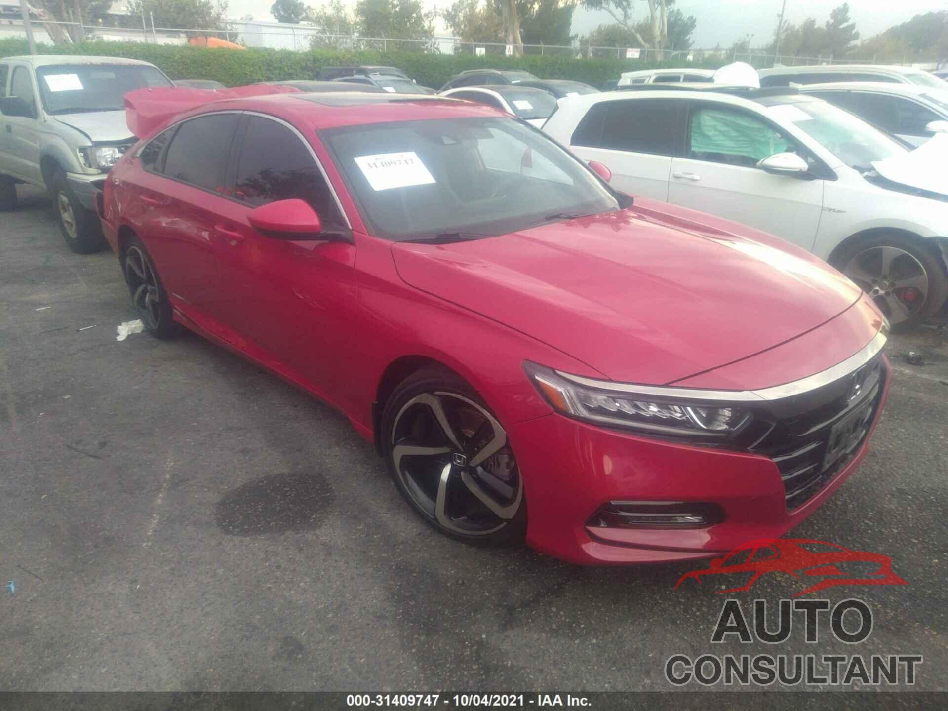 HONDA ACCORD SEDAN 2018 - 1HGCV2F37JA039189