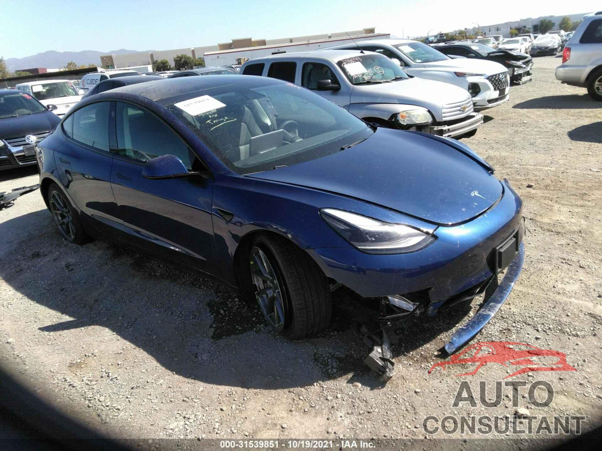 TESLA MODEL 3 2021 - 5YJ3E1EA3MF867471
