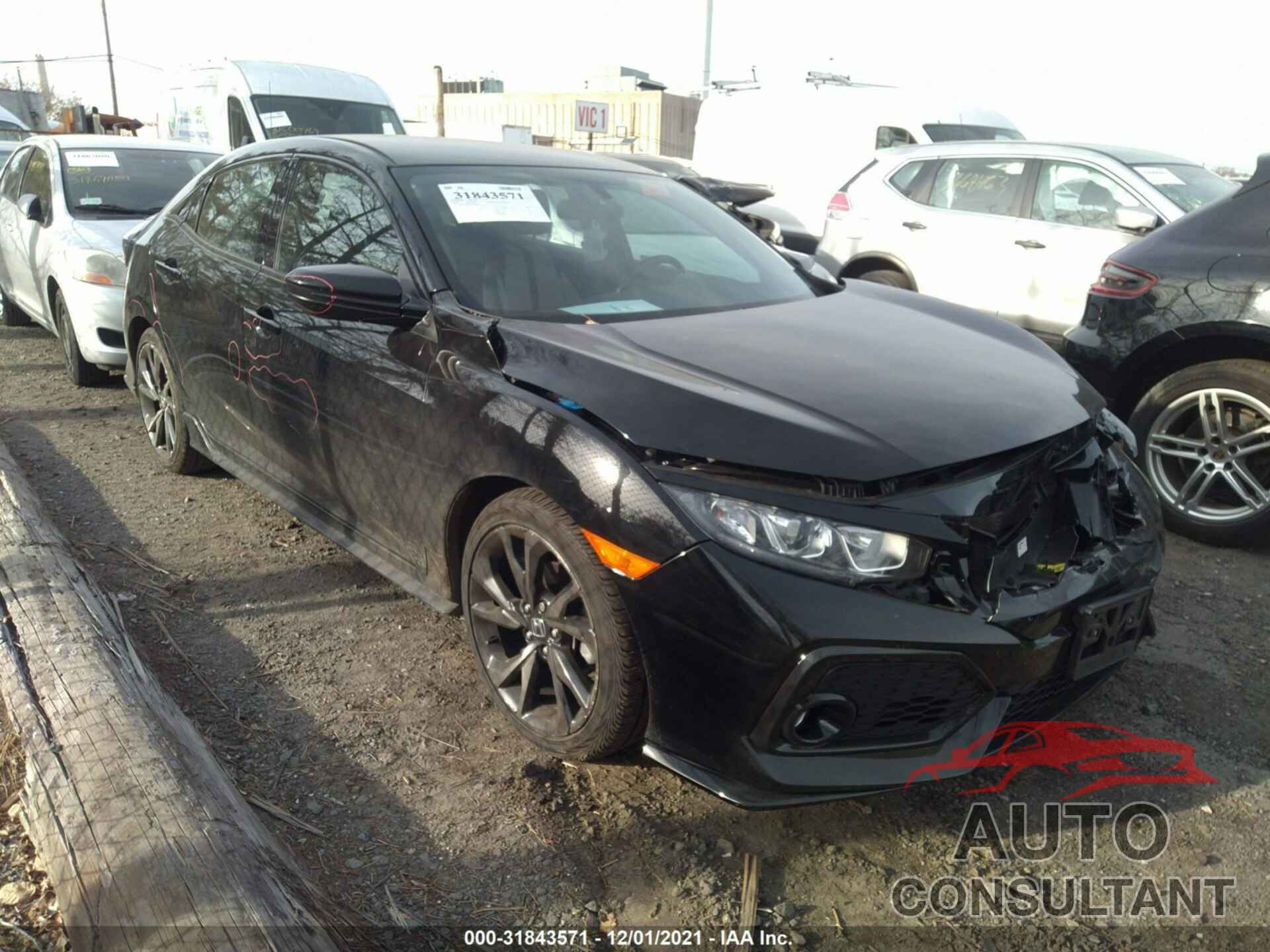 HONDA CIVIC HATCHBACK 2018 - SHHFK7H4XJU410620