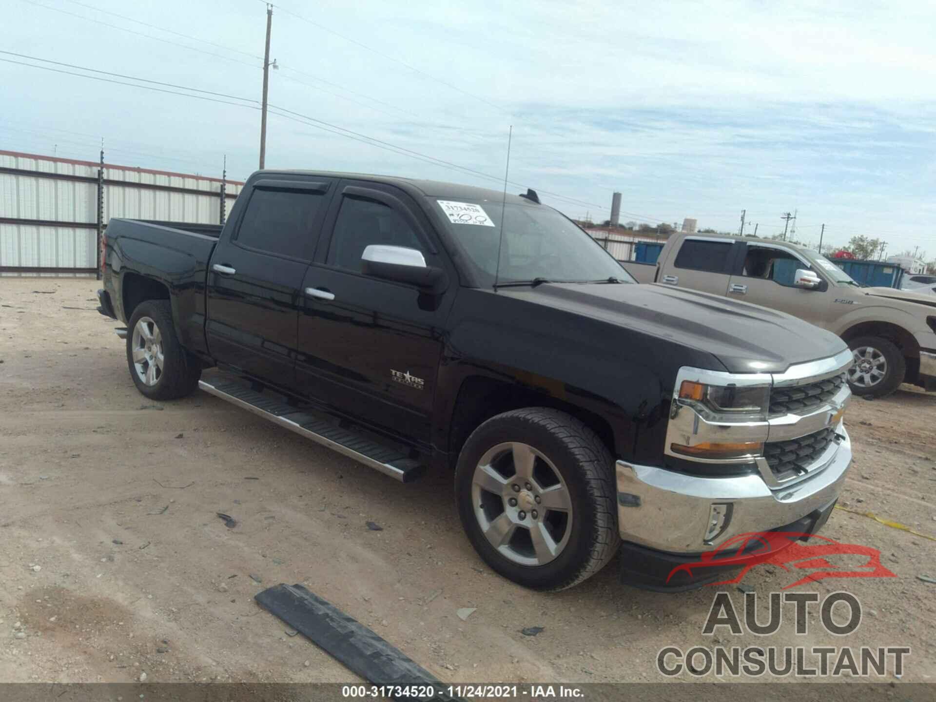 CHEVROLET SILVERADO 1500 2017 - 3GCPCREC1HG183901