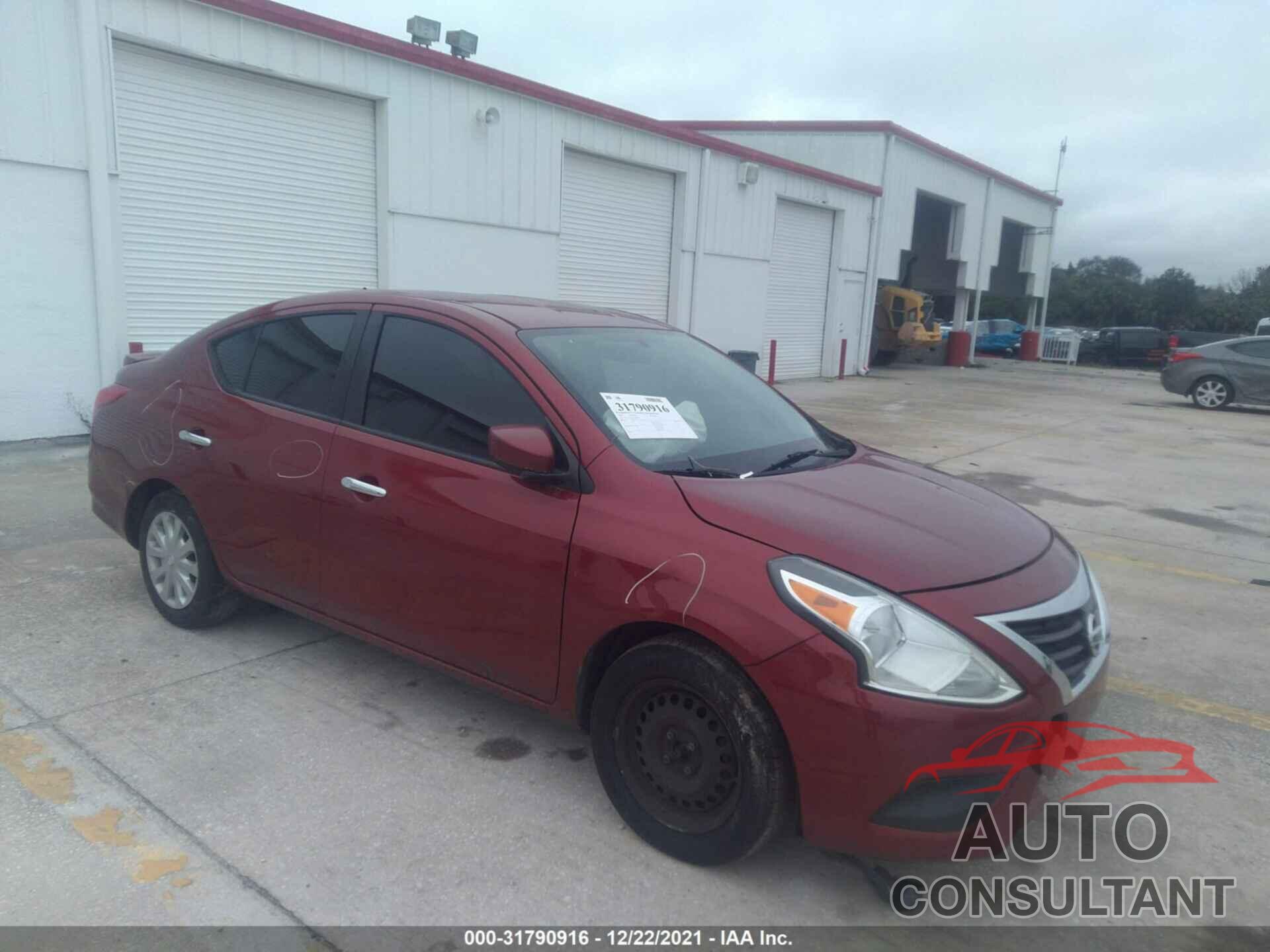NISSAN VERSA 2016 - 3N1CN7AP1GL810496