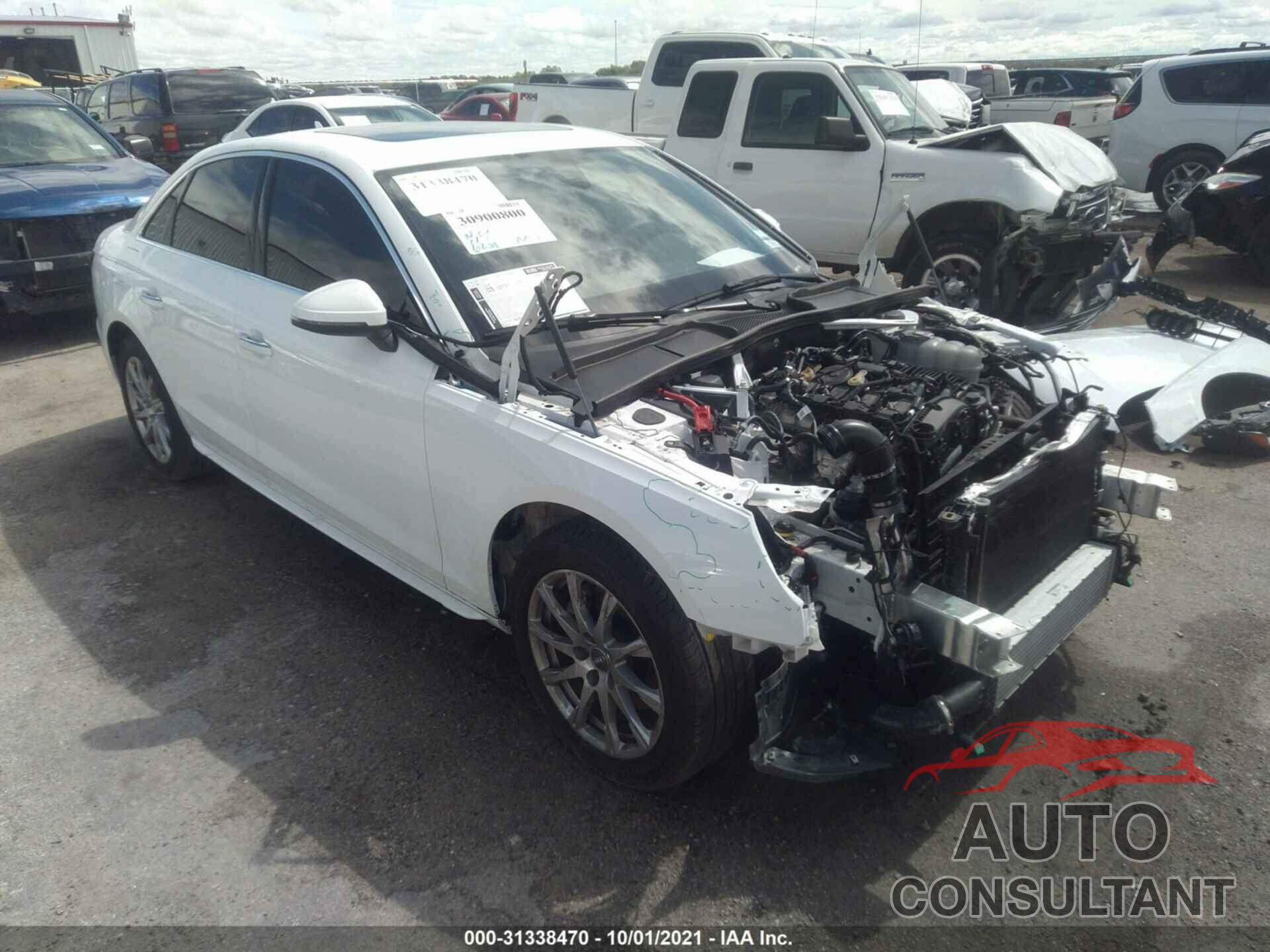 AUDI A4 2020 - WAUGMAF43LN013543