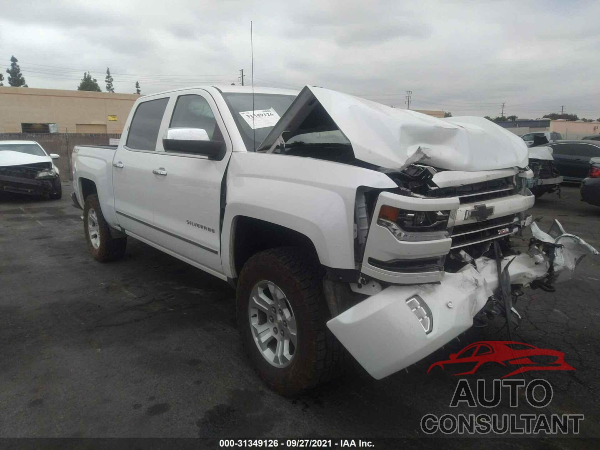 CHEVROLET SILVERADO 1500 2017 - 3GCUKSEJ8HG190792