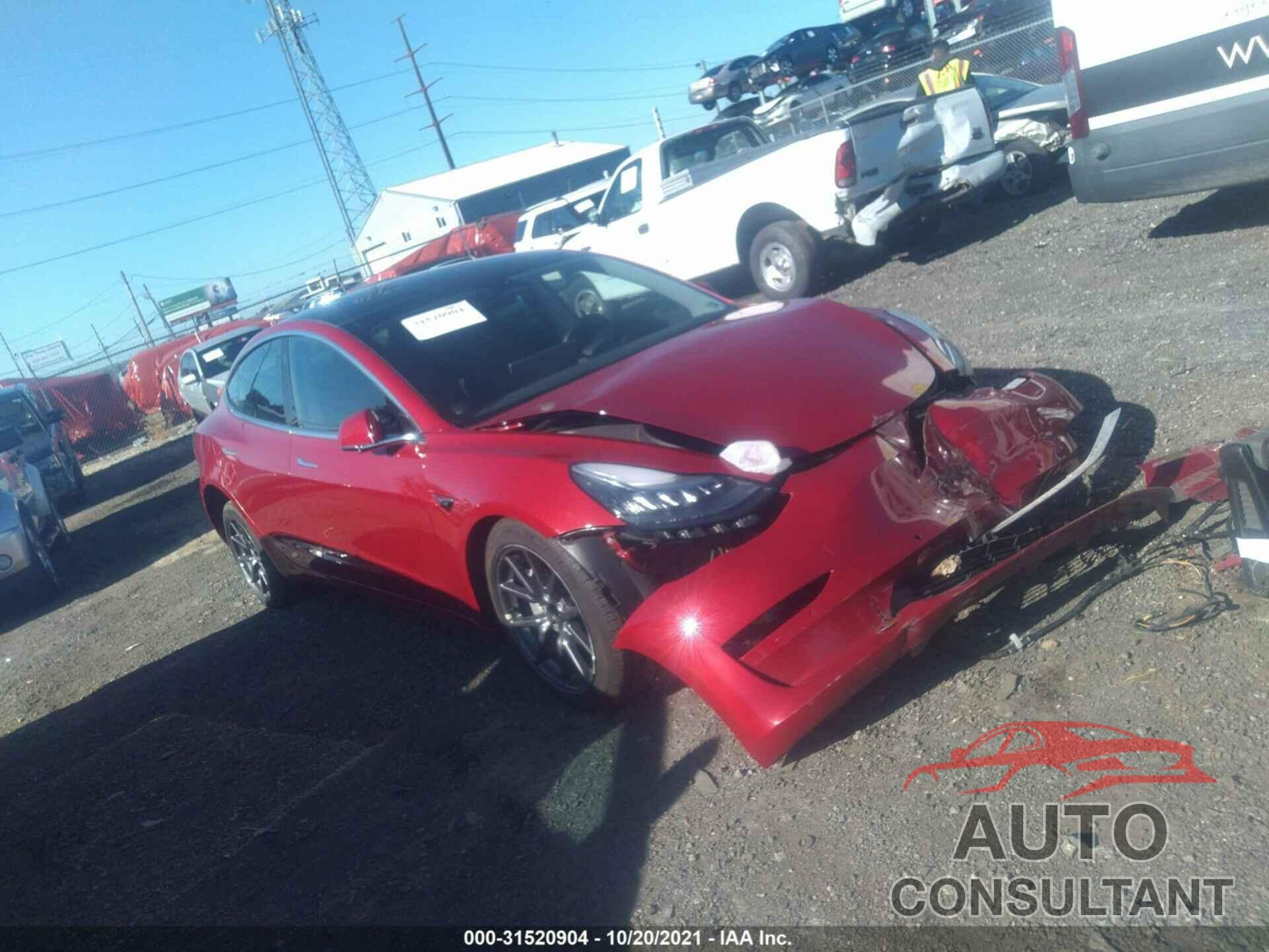 TESLA MODEL 3 2019 - 5YJ3E1EA1KF400689