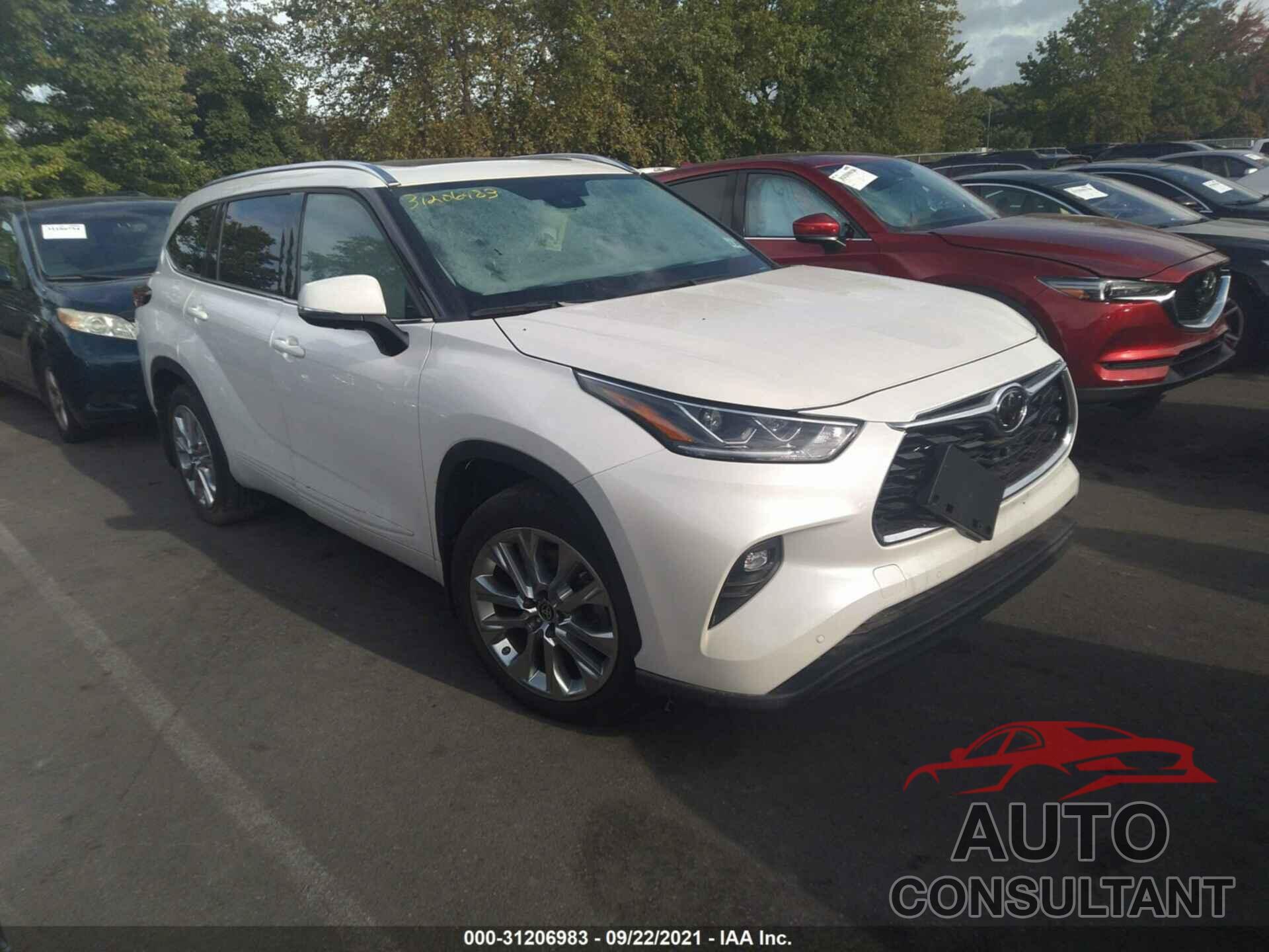 TOYOTA HIGHLANDER 2020 - 5TDDZRBH2LS002462