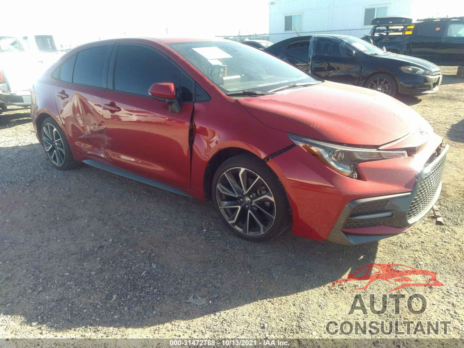 TOYOTA COROLLA 2020 - JTDS4RCE6LJ025783