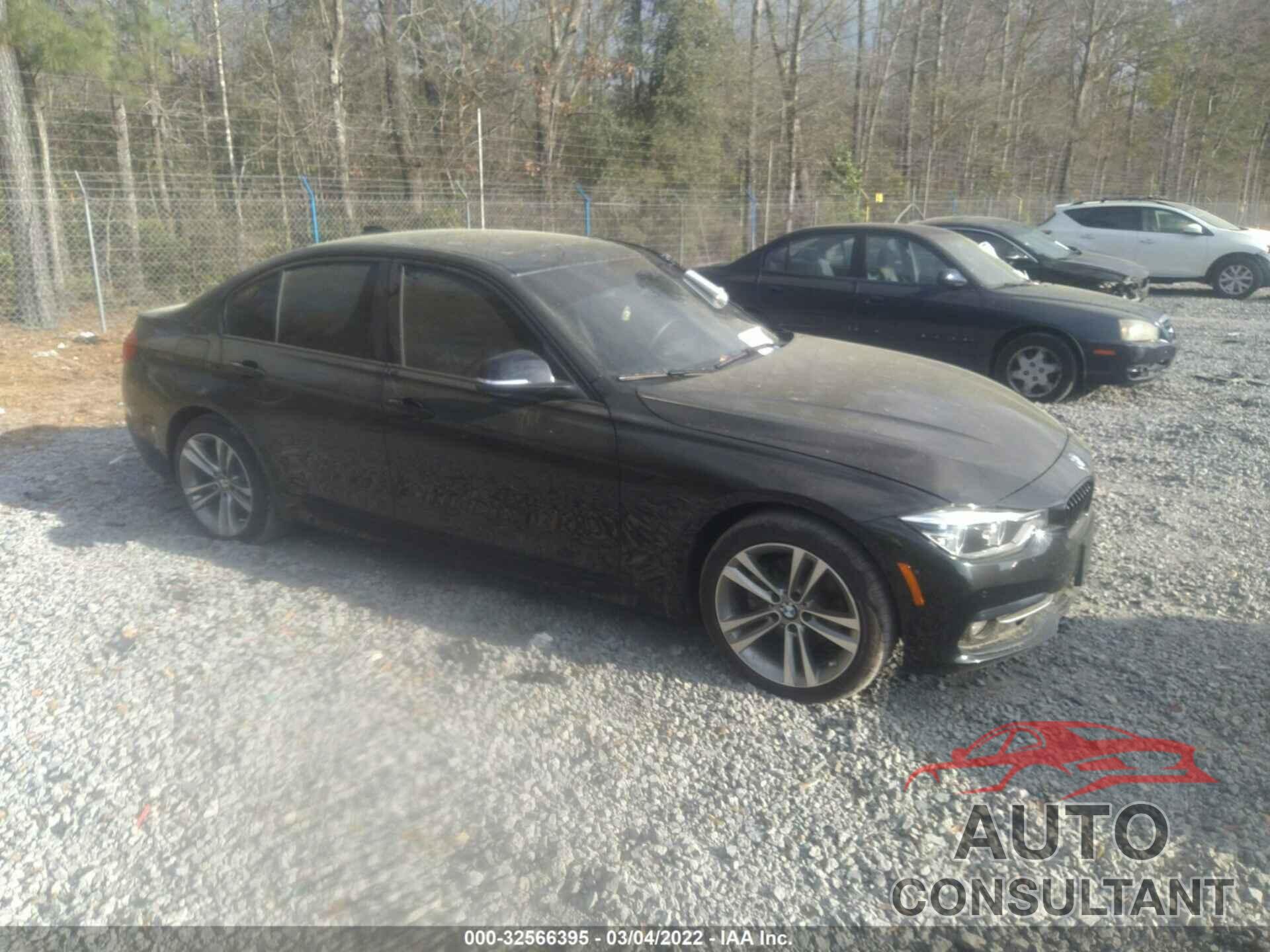 BMW 3 SERIES 2017 - WBA8D9C33HA011336