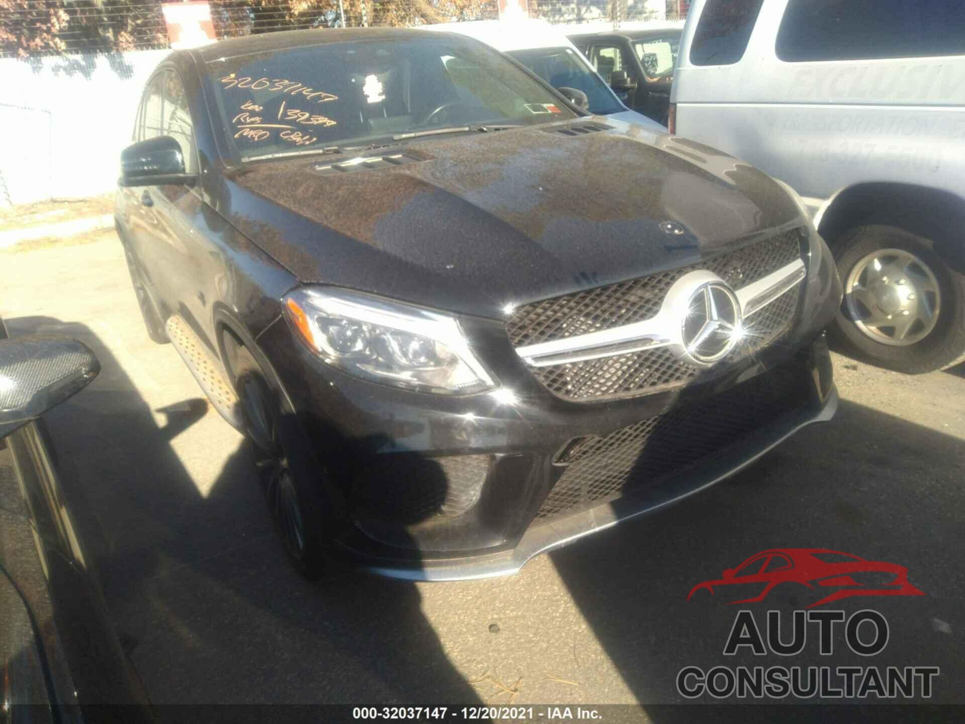 MERCEDES-BENZ AMG GLE 43 COUPE 2017 - 4JGED6EB3HA079091