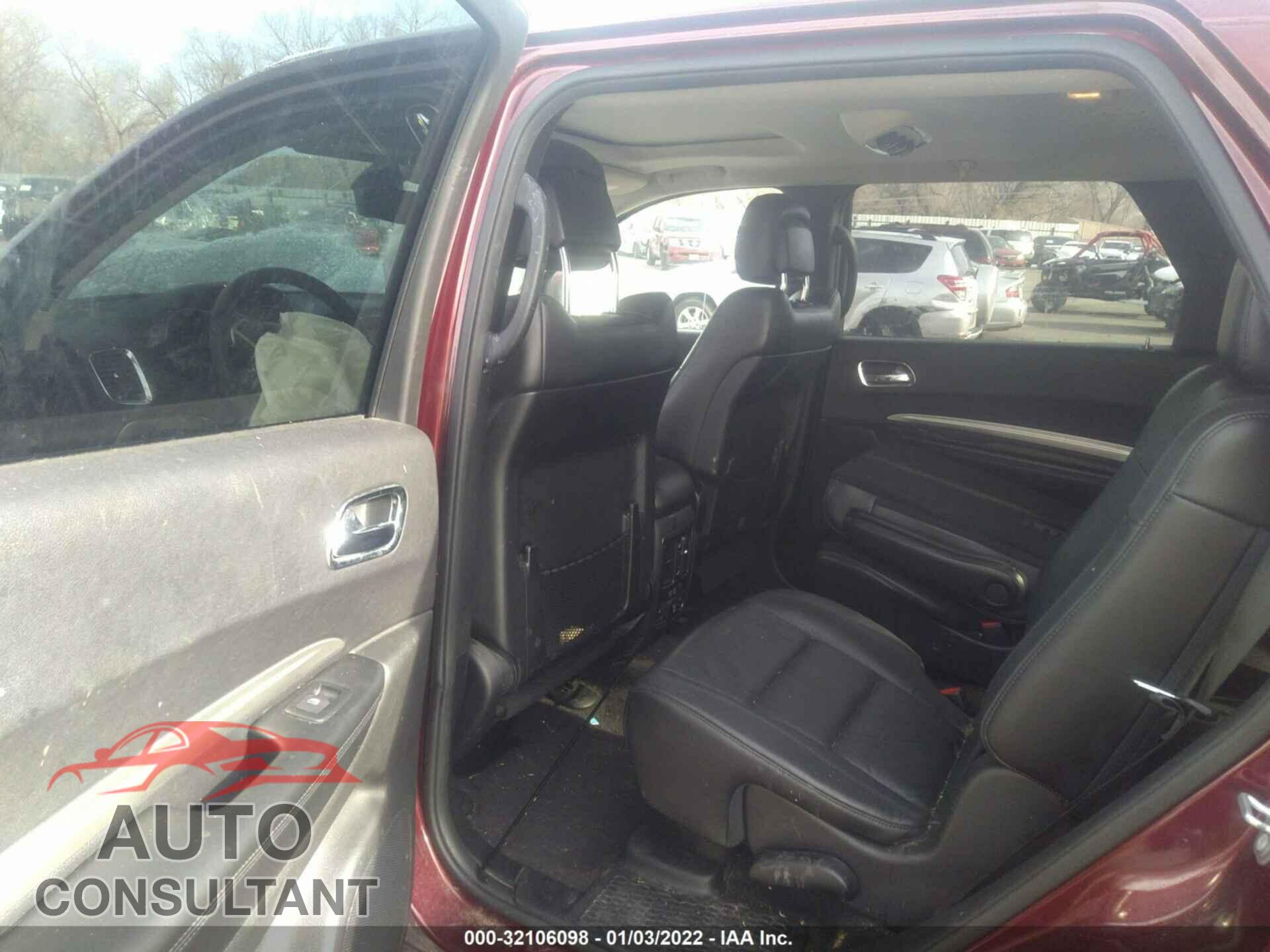DODGE DURANGO 2017 - 1C4RDJDG4HC611832