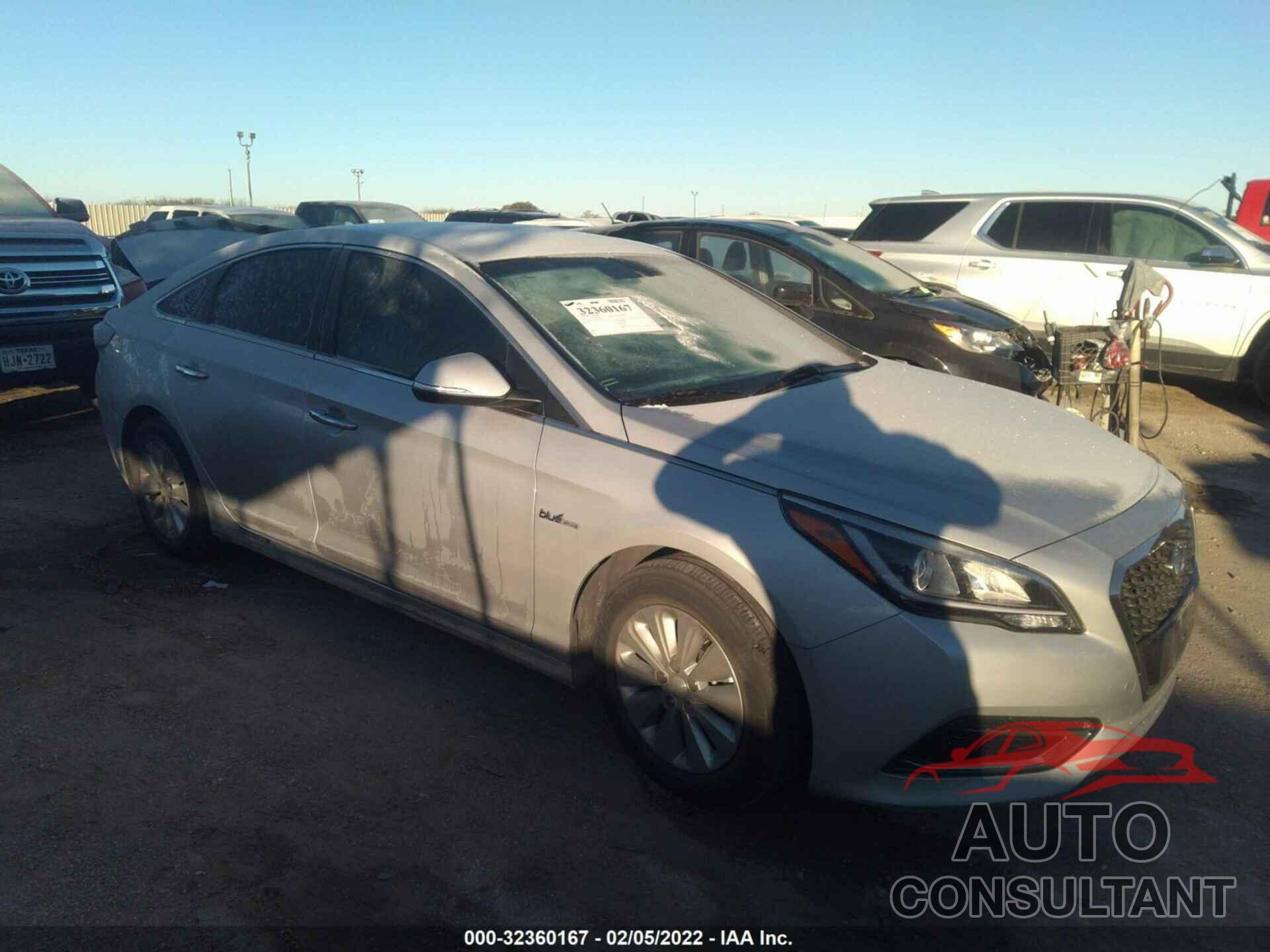 HYUNDAI SONATA HYBRID 2016 - KMHE24L14GA020683