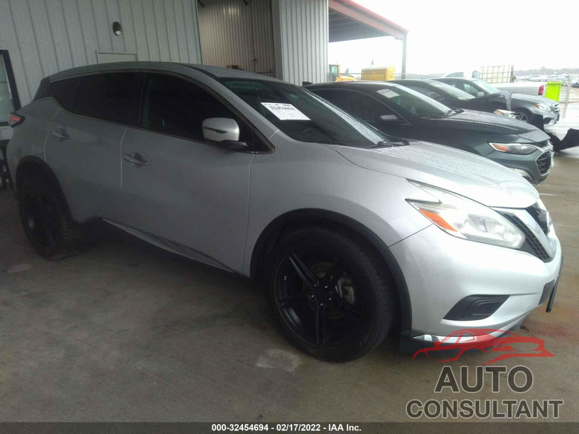 NISSAN MURANO 2016 - 5N1AZ2MH6GN148684