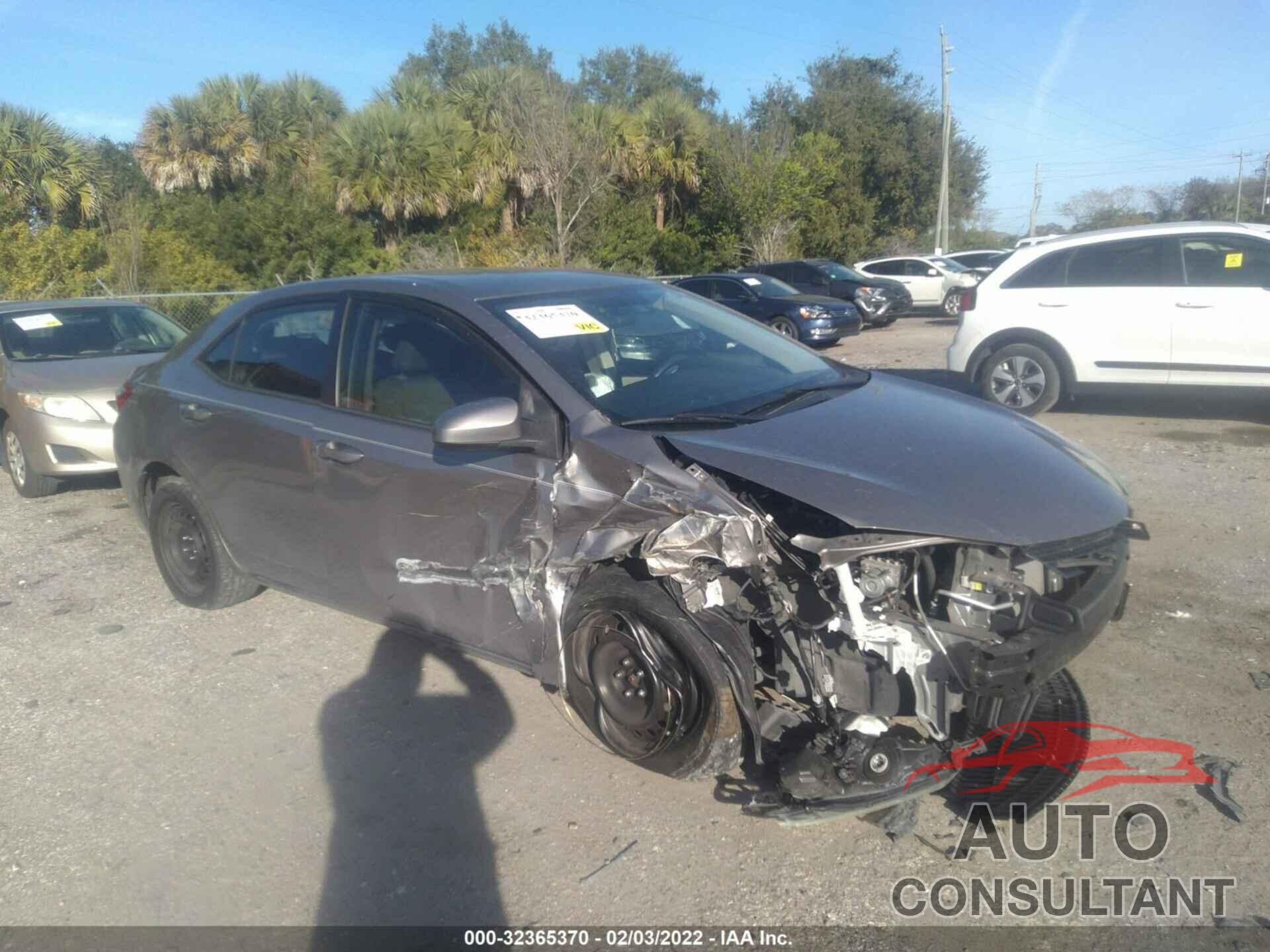 TOYOTA COROLLA 2016 - 2T1BURHE2GC551208