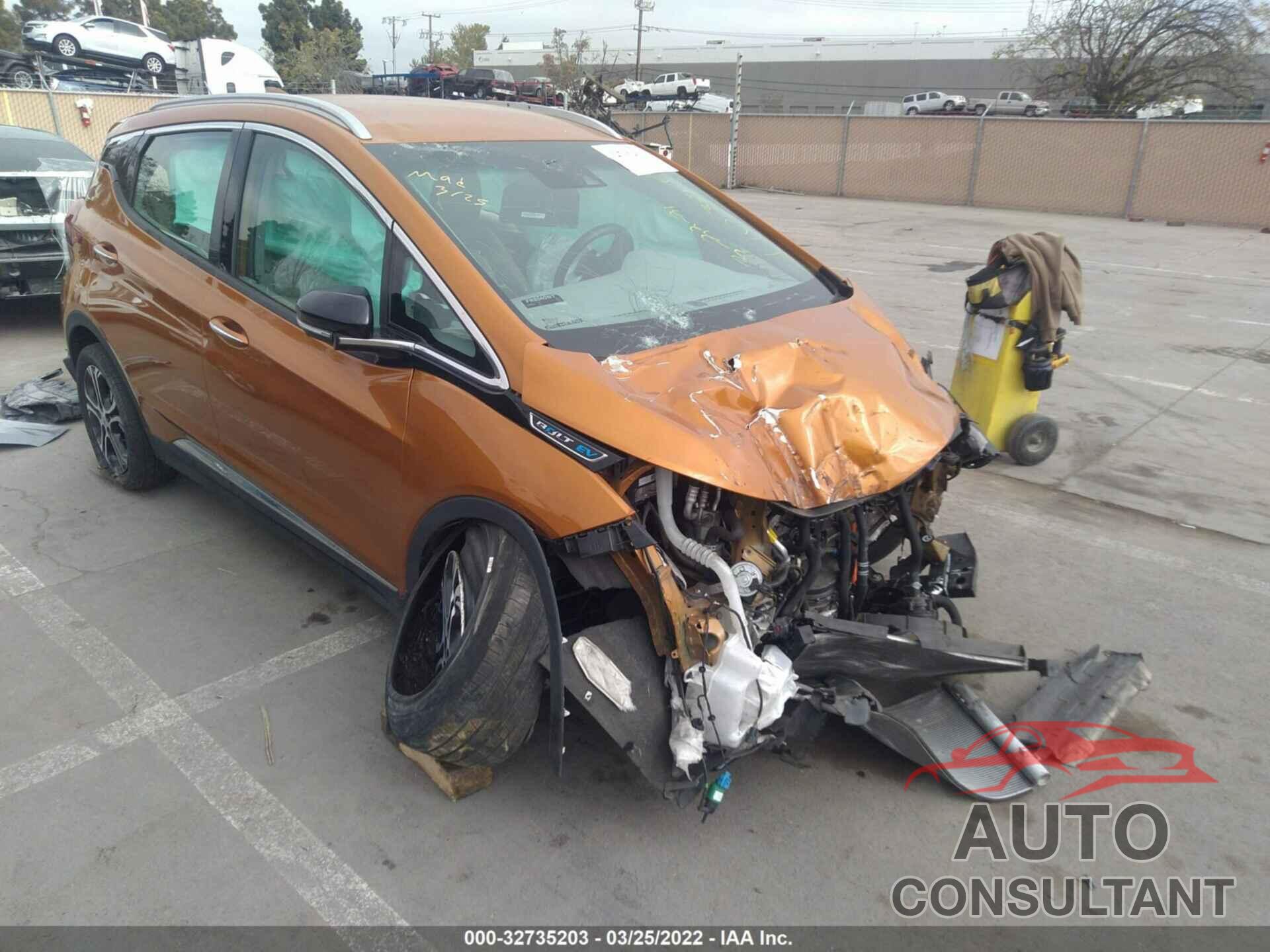 CHEVROLET BOLT EV 2017 - 1G1FX6S09H4144701