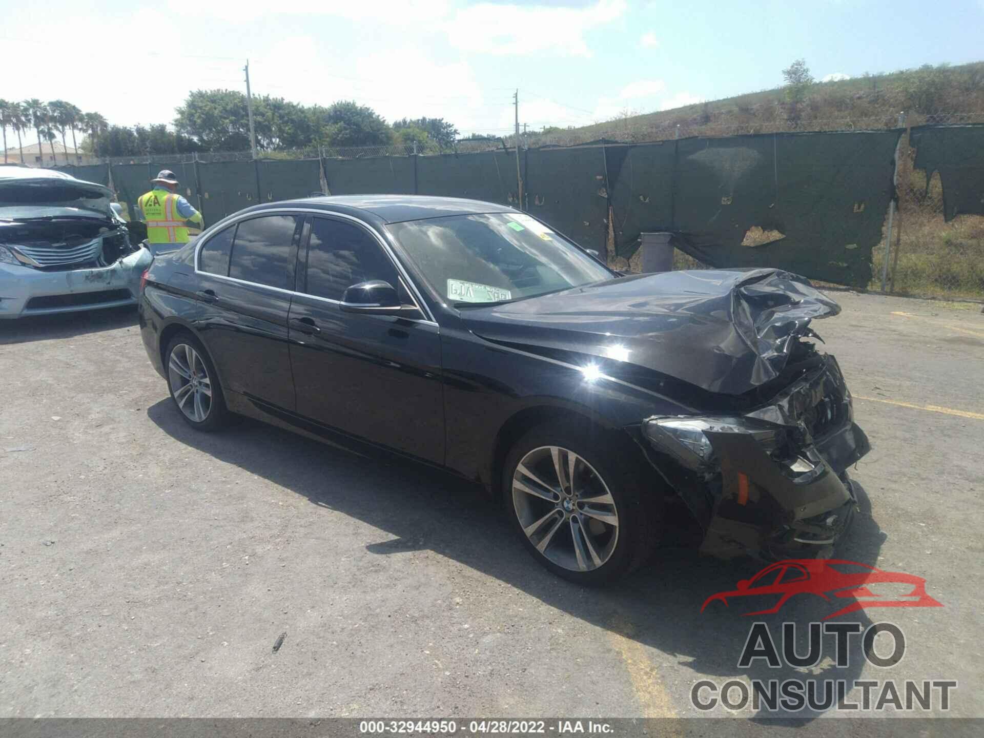 BMW 3 SERIES 2017 - WBA8B9G36HNU56937