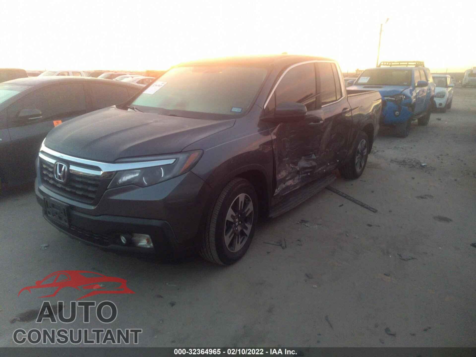 HONDA RIDGELINE 2017 - 5FPYK2F6XHB003075