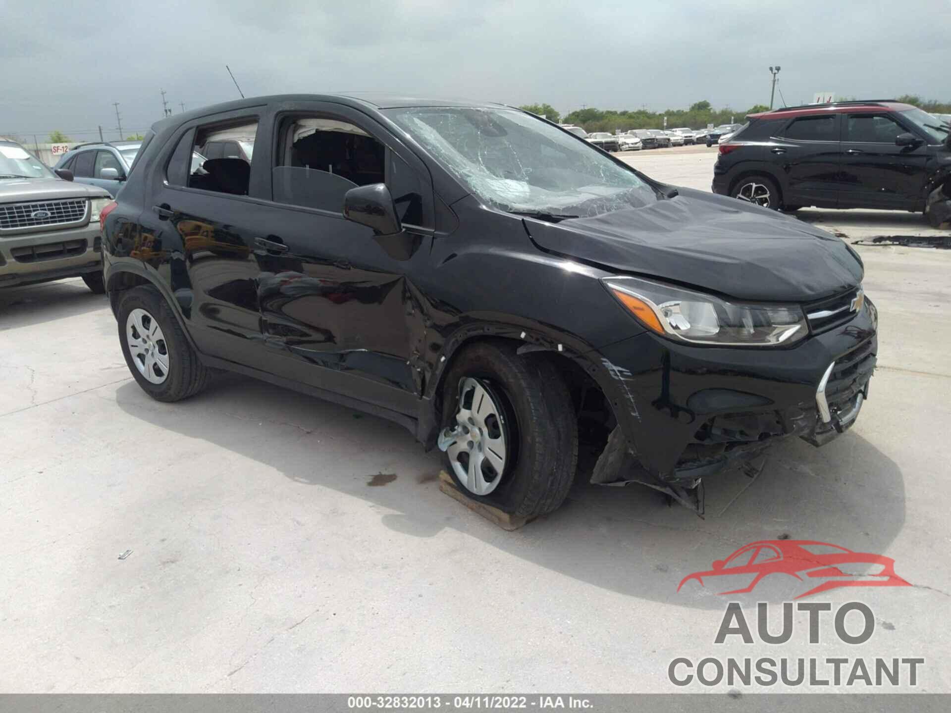 CHEVROLET TRAX 2019 - 3GNCJKSB1KL154928