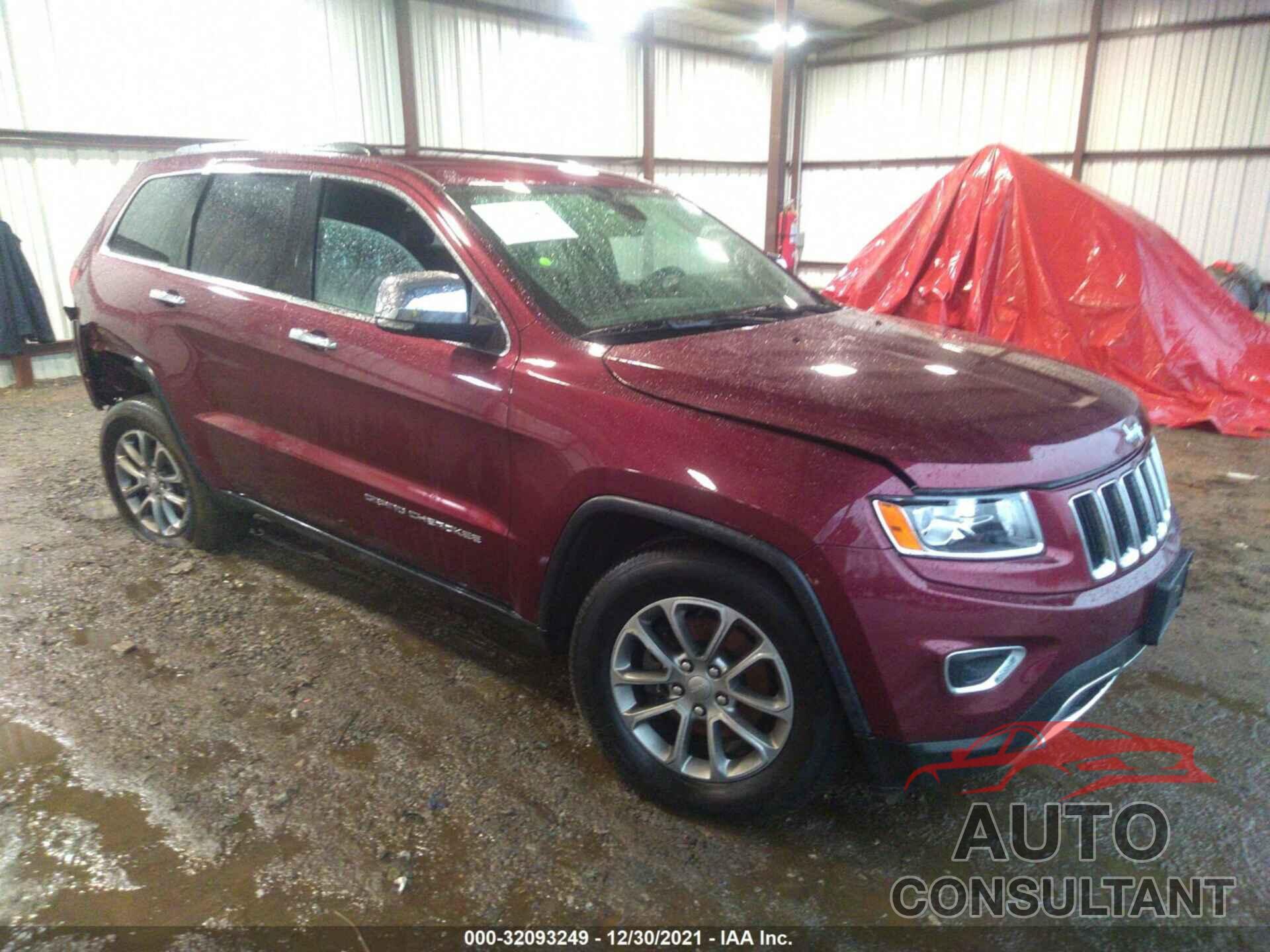 JEEP GRAND CHEROKEE 2016 - 1C4RJFBG8GC409020