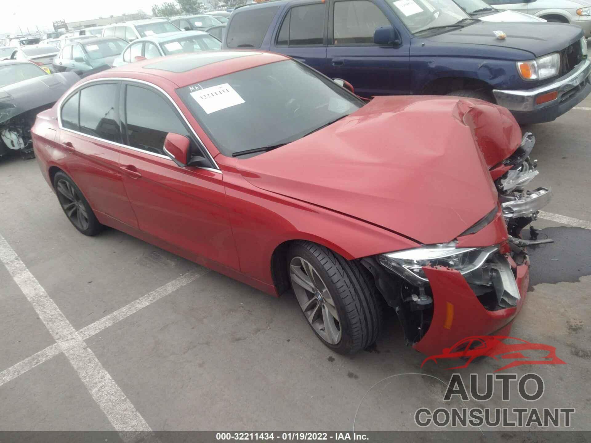 BMW 3 SERIES 2017 - WBA8E1C58HK895199