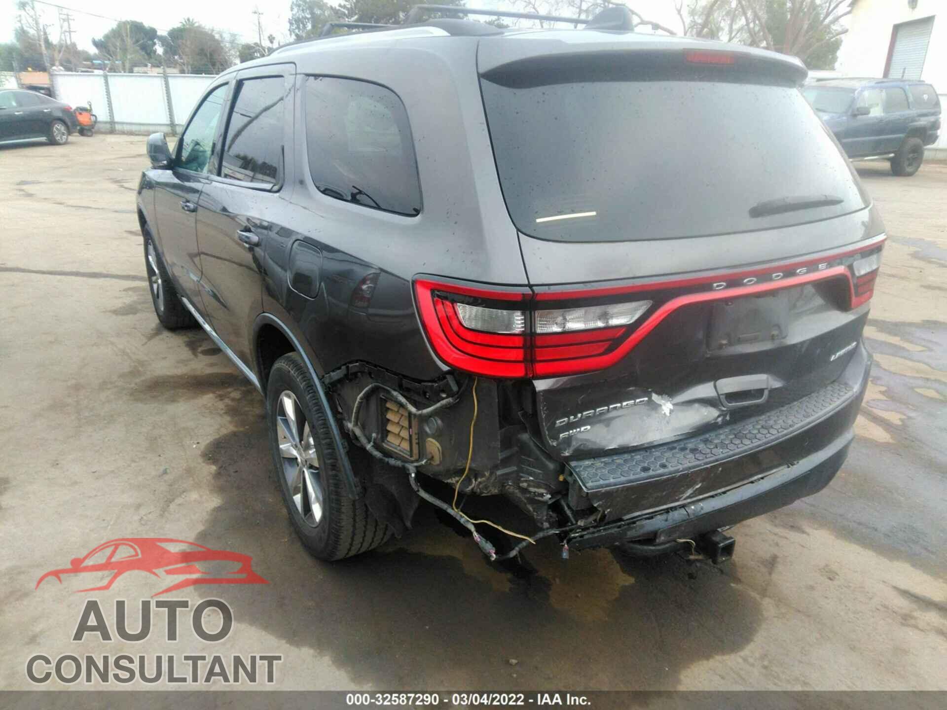 DODGE DURANGO 2016 - 1C4RDJDG2GC442120