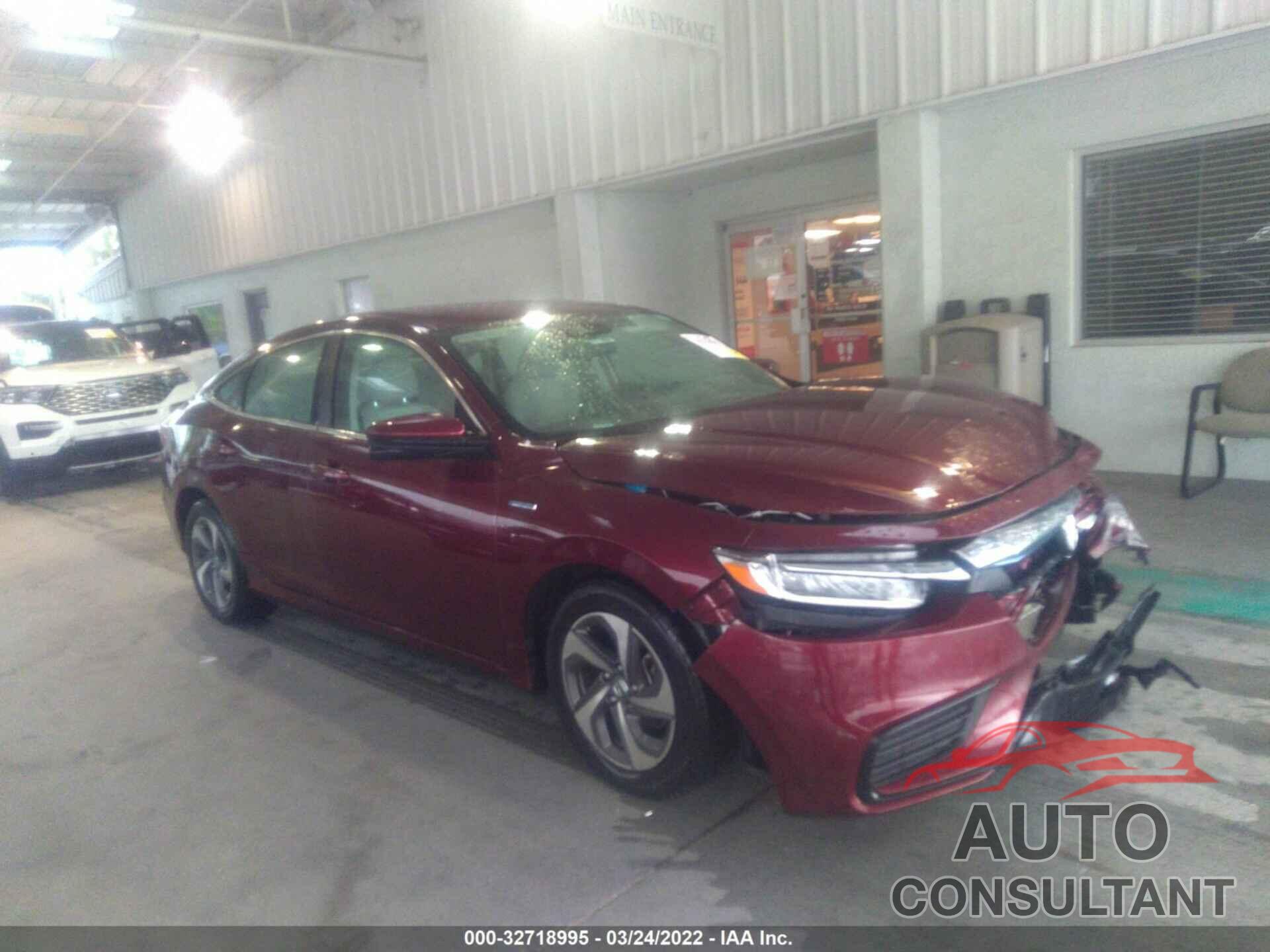 HONDA INSIGHT 2019 - 19XZE4F55KE032553