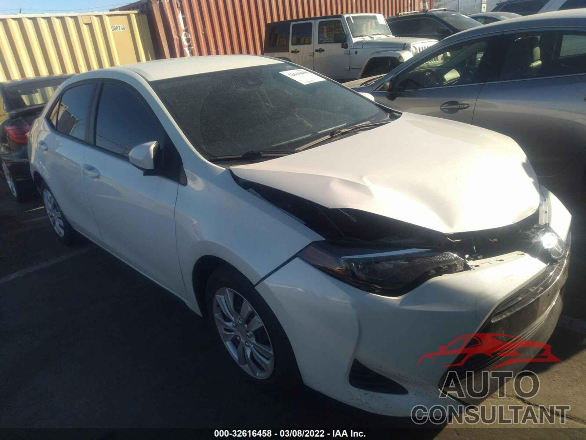 TOYOTA COROLLA 2019 - 5YFBURHE4KP891534