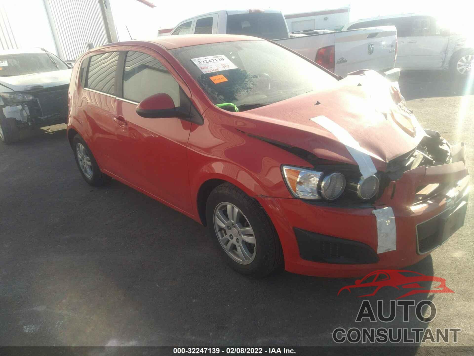 CHEVROLET SONIC 2016 - 1G1JC6SBXG4185814