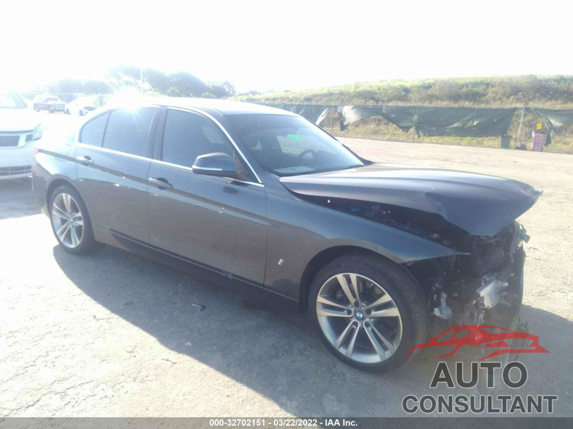 BMW 3 SERIES 2018 - WBA8E1C54JA171330