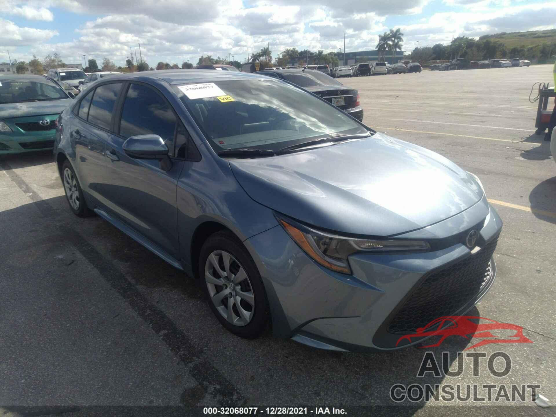 TOYOTA COROLLA 2020 - 5YFEPRAE8LP068623