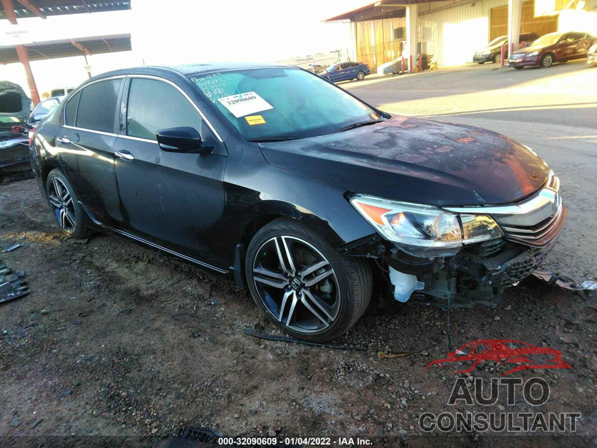 HONDA ACCORD SEDAN 2017 - 1HGCR2F5XHA153512