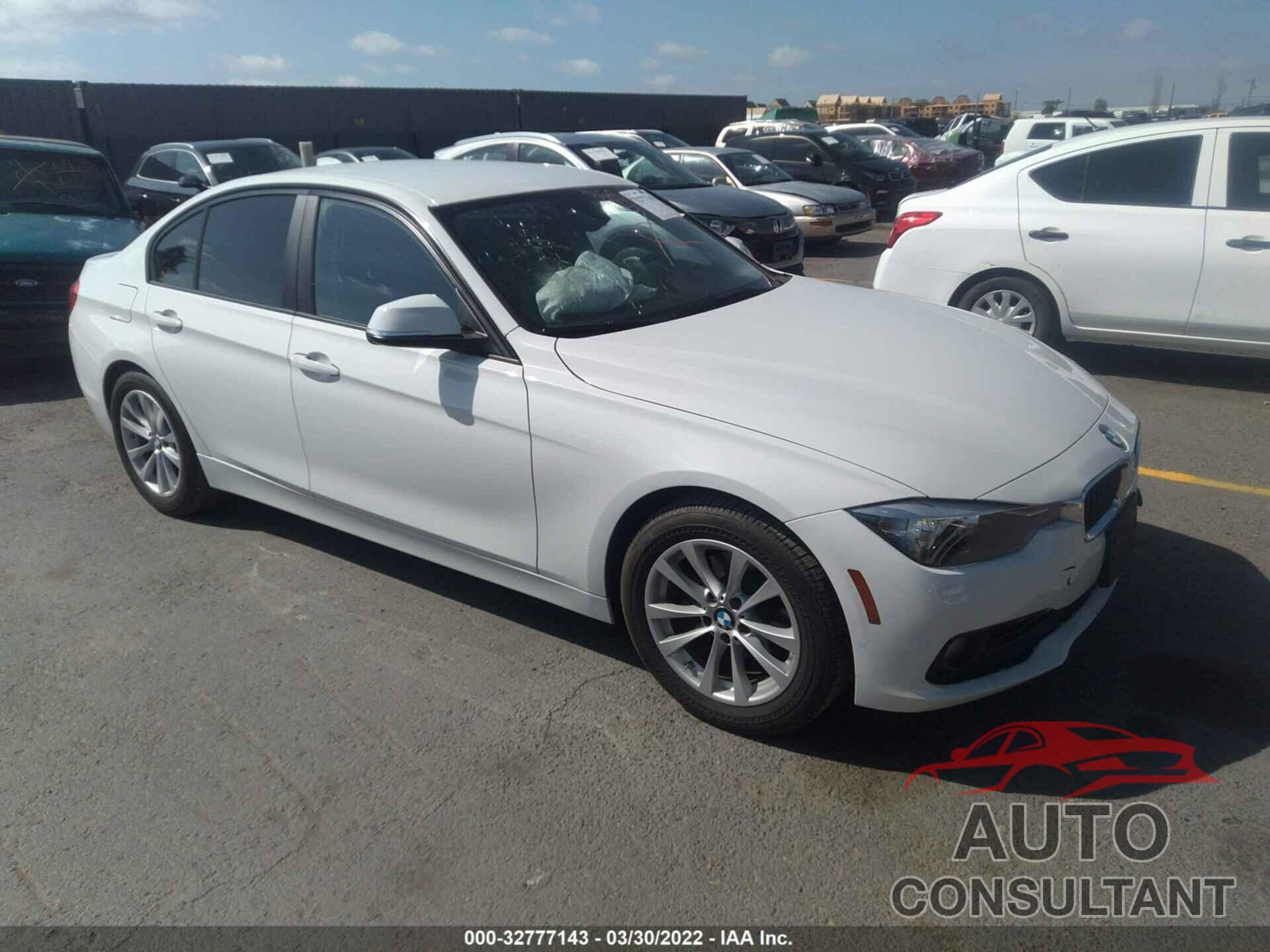 BMW 3 SERIES 2016 - WBA8A9C54GK616808