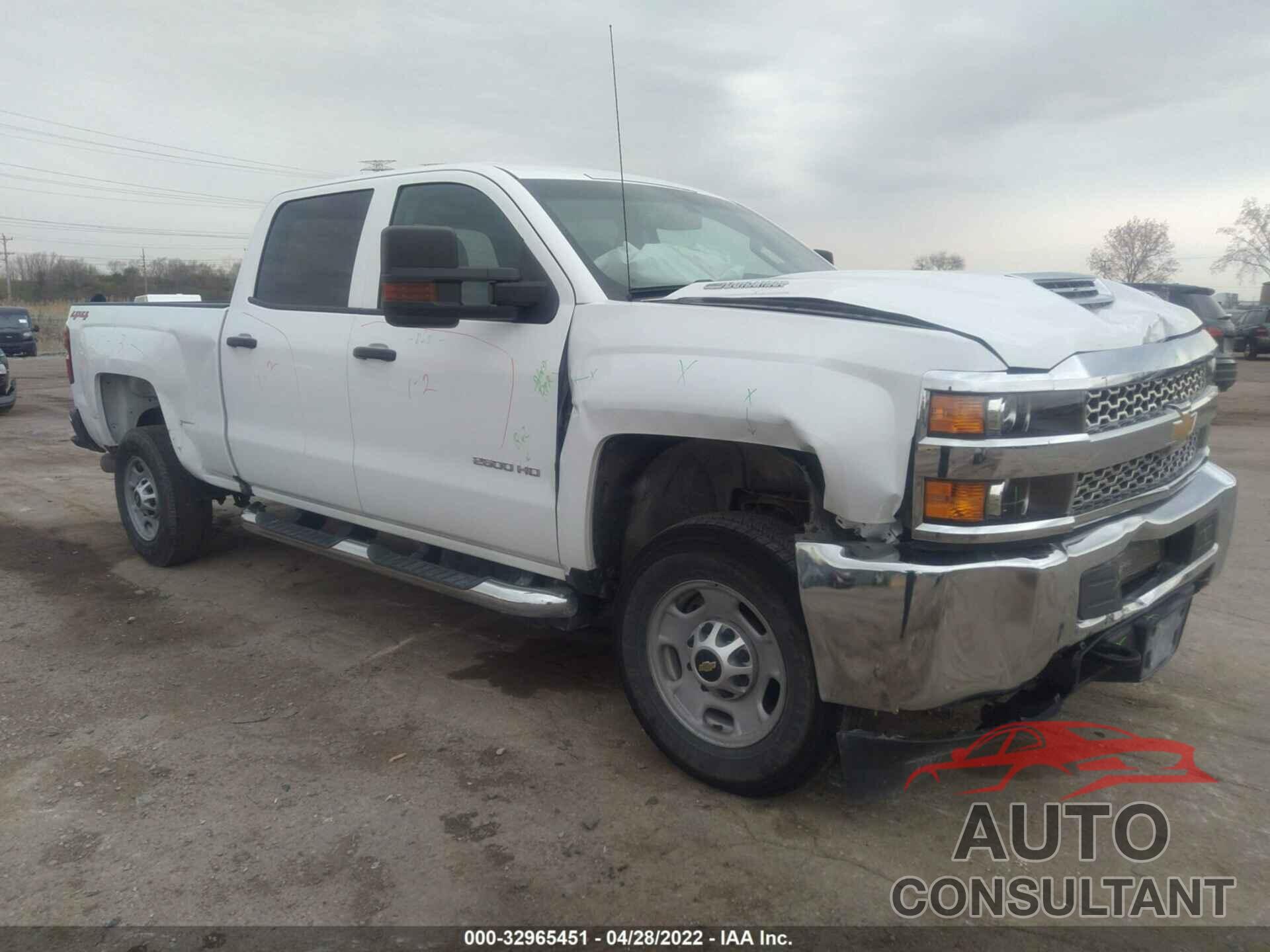 CHEVROLET SILVERADO 2500HD 2019 - 1GC1KREY5KF240422