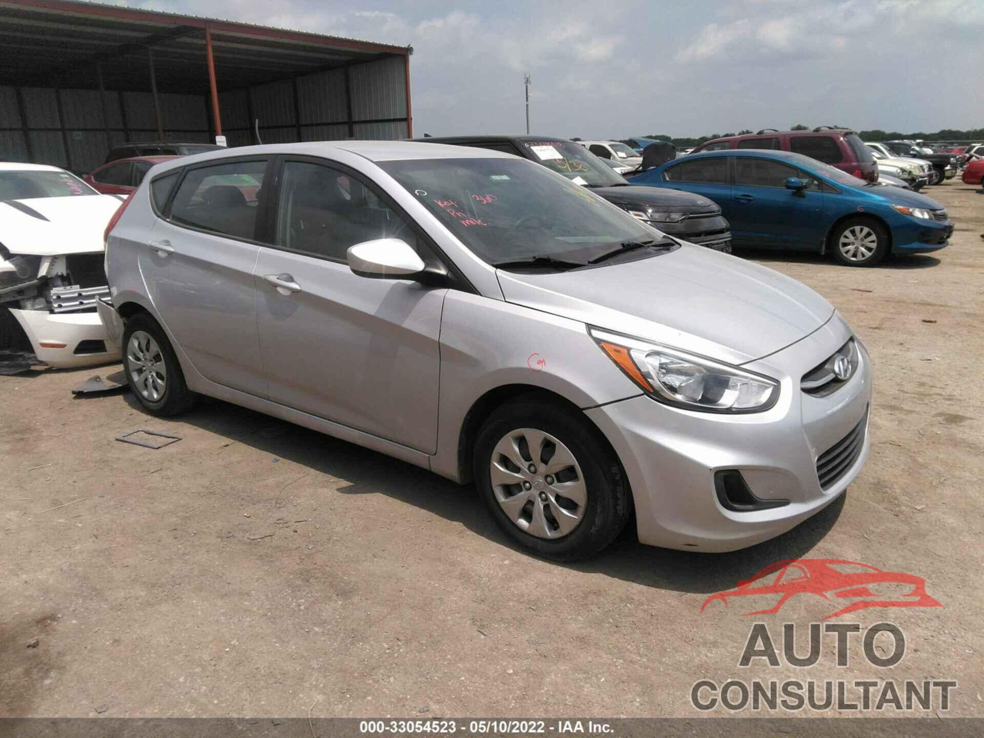 HYUNDAI ACCENT 2016 - KMHCT5AE9GU291348