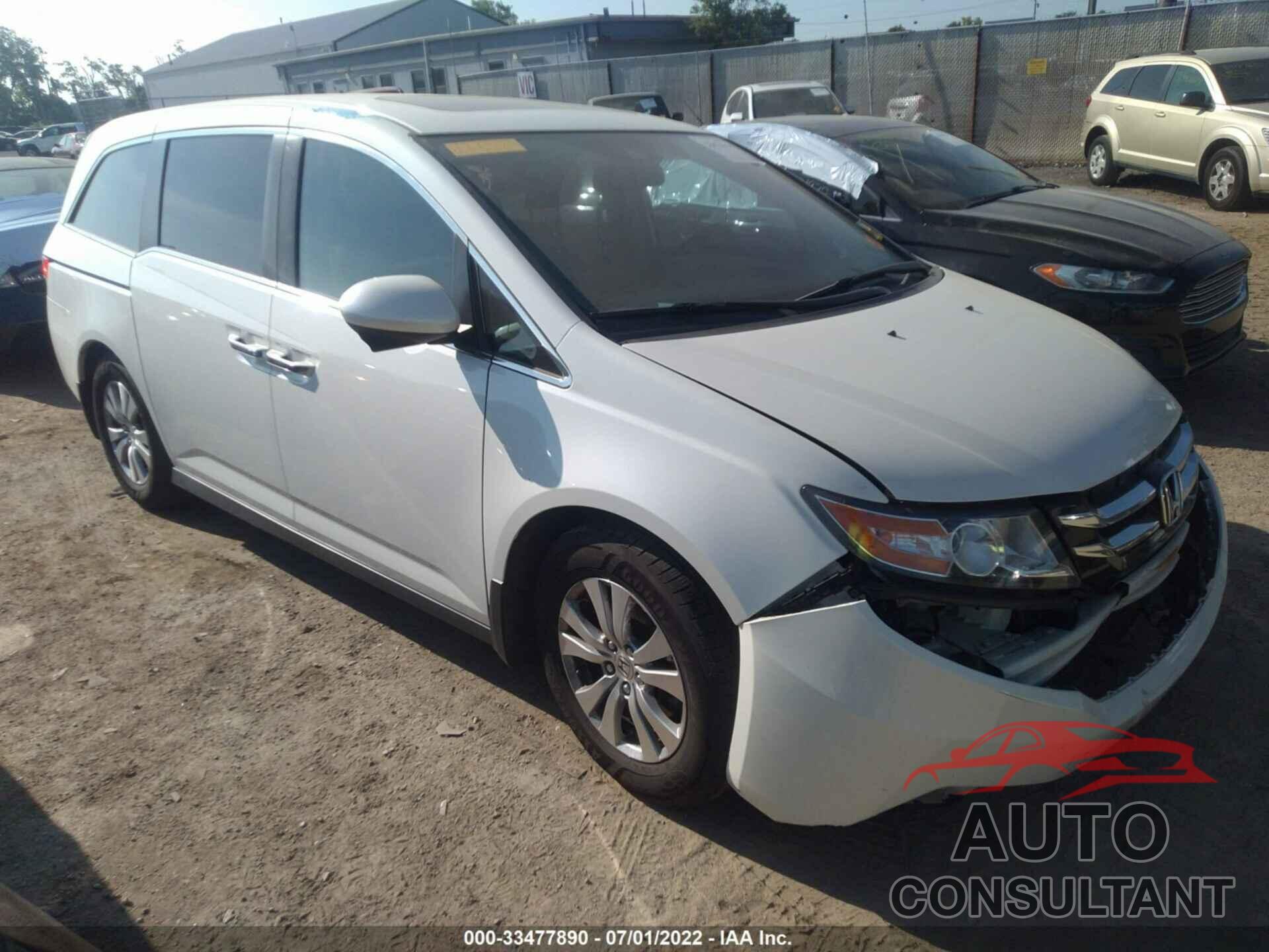 HONDA ODYSSEY 2016 - 5FNRL5H60GB166387