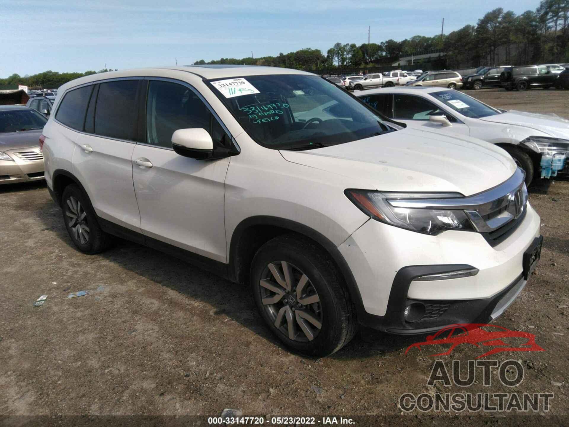 HONDA PILOT 2019 - 5FNYF6H54KB078127