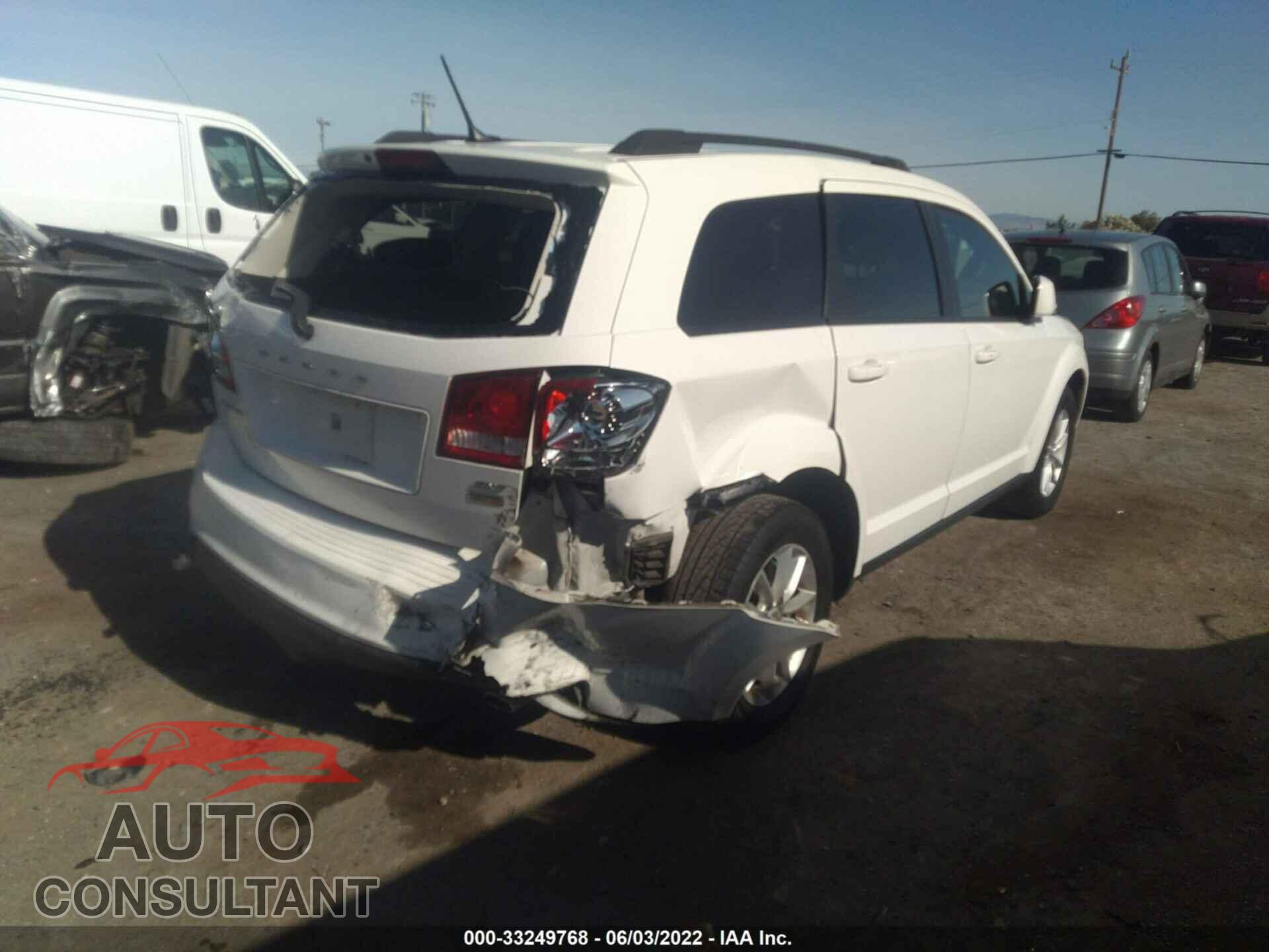 DODGE JOURNEY 2017 - 3C4PDCBG6HT521527