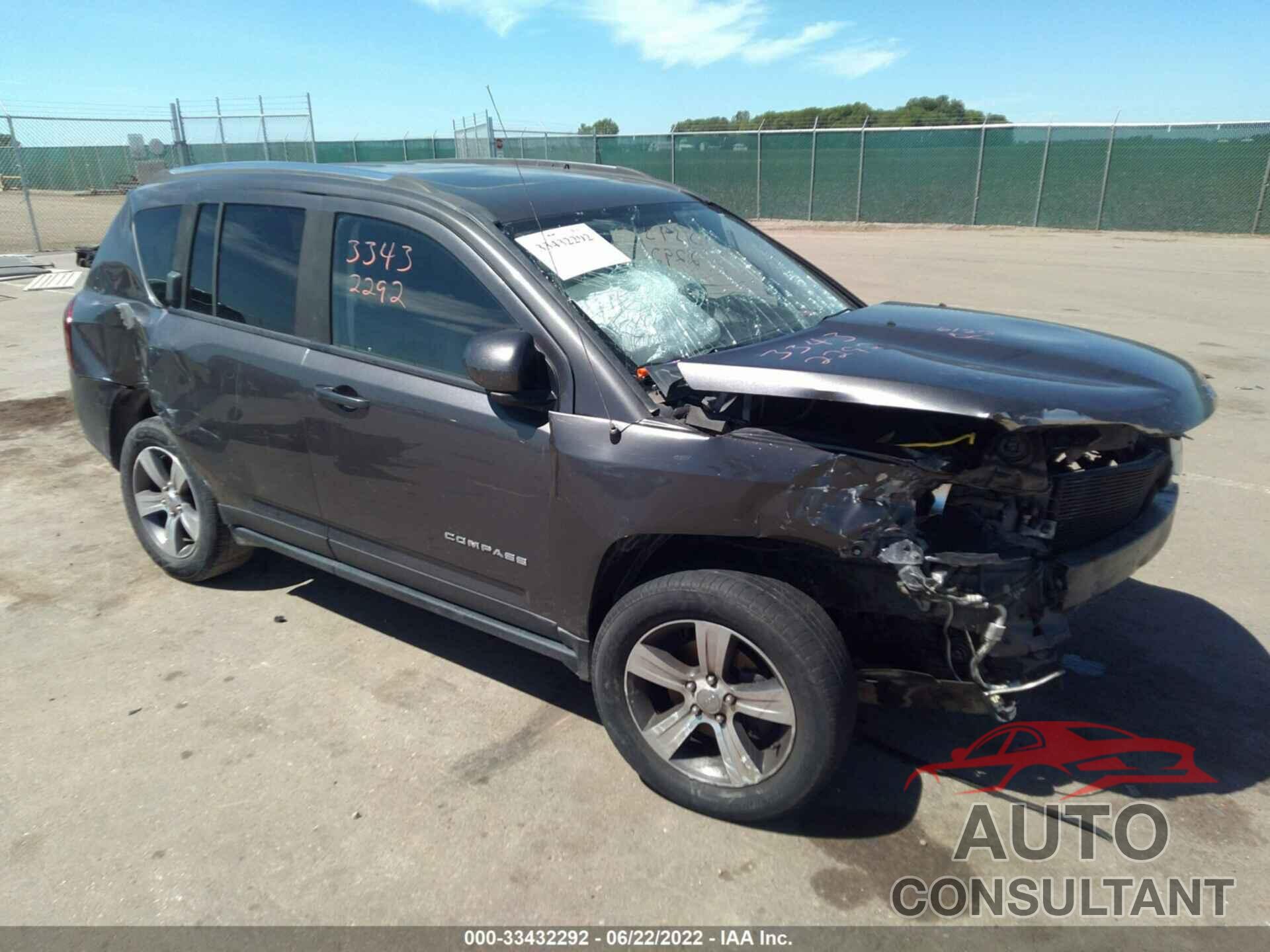 JEEP COMPASS 2016 - 1C4NJDEB6GD709541