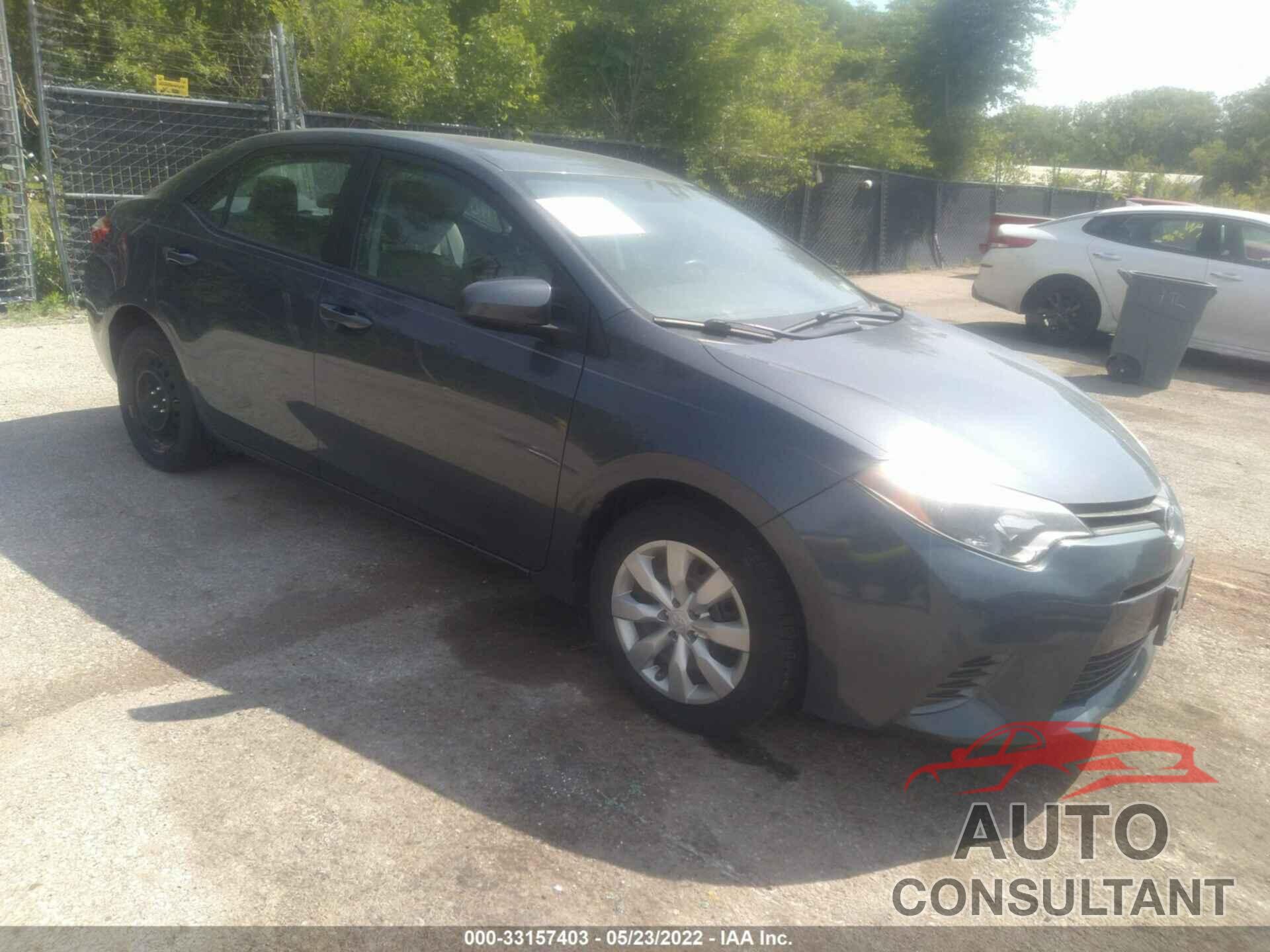 TOYOTA COROLLA 2016 - 2T1BURHE2GC679769