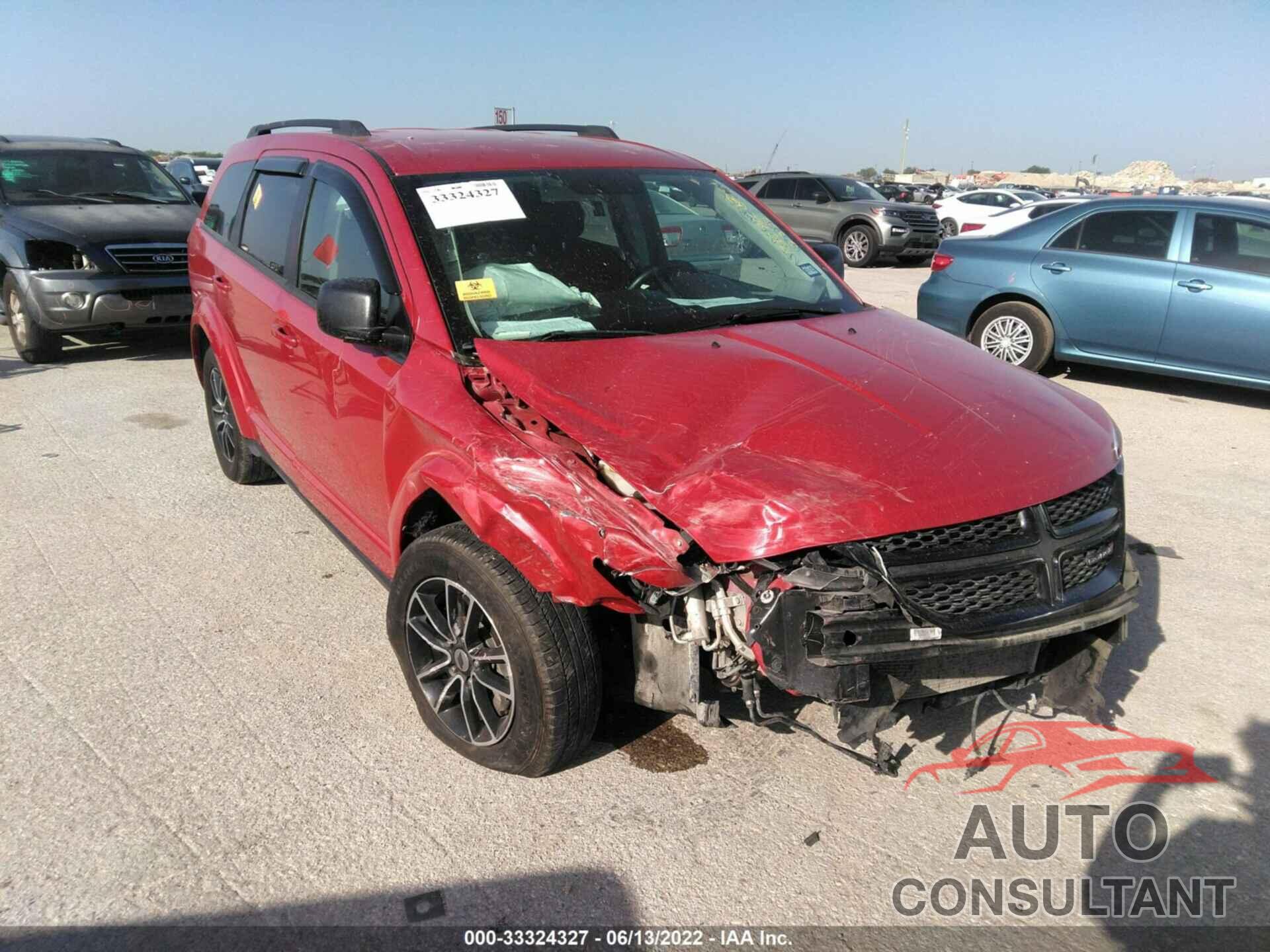 DODGE JOURNEY 2018 - 3C4PDCAB3JT167199