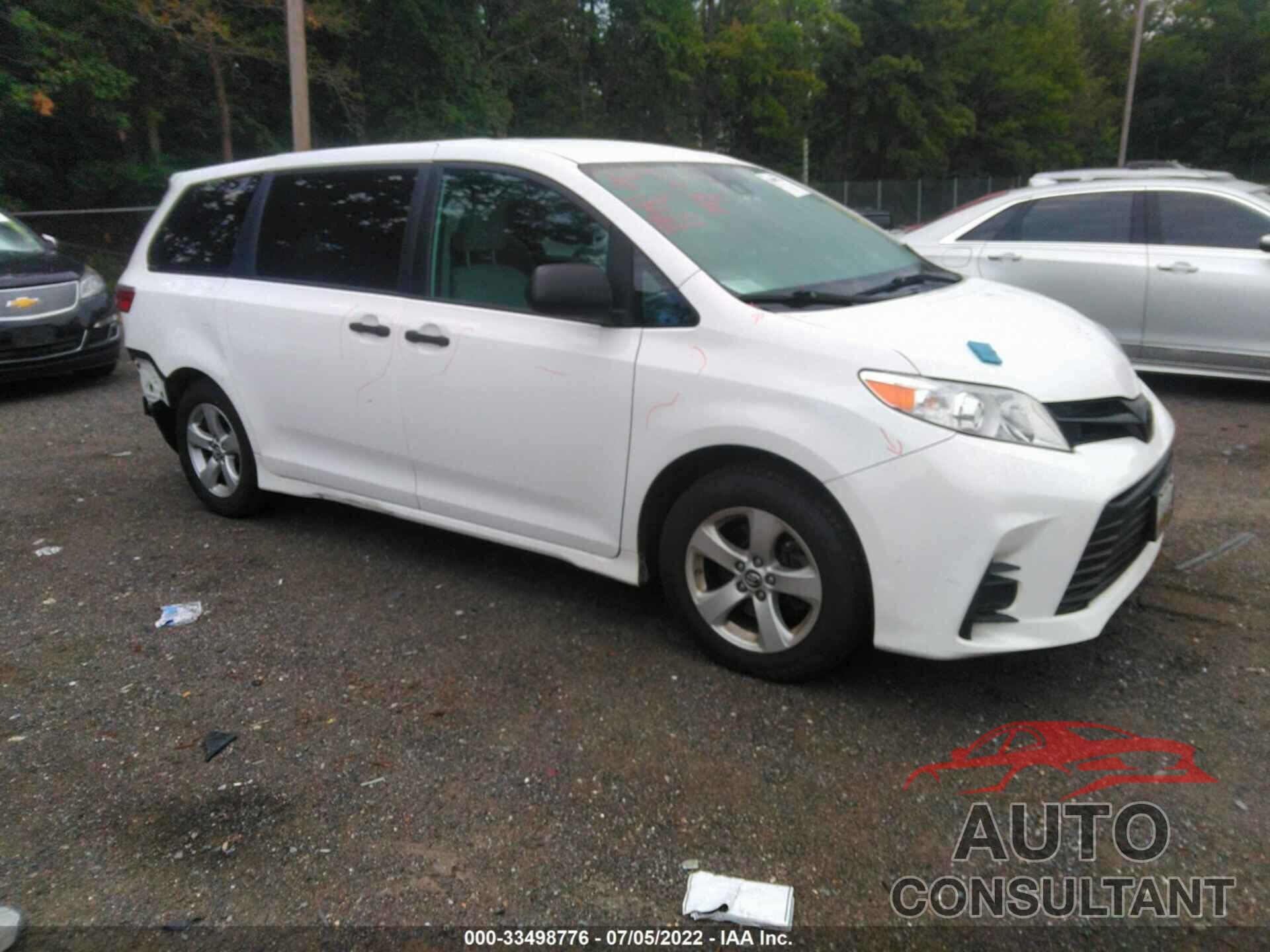 TOYOTA SIENNA 2020 - 5TDZZ3DC4LS034866