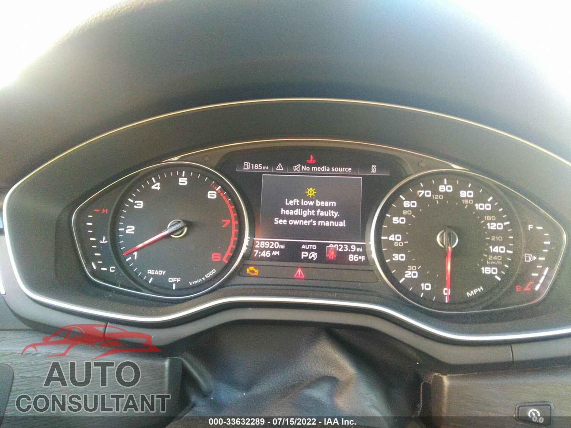 AUDI A5 SPORTBACK 2021 - WAUDACF54MA014242