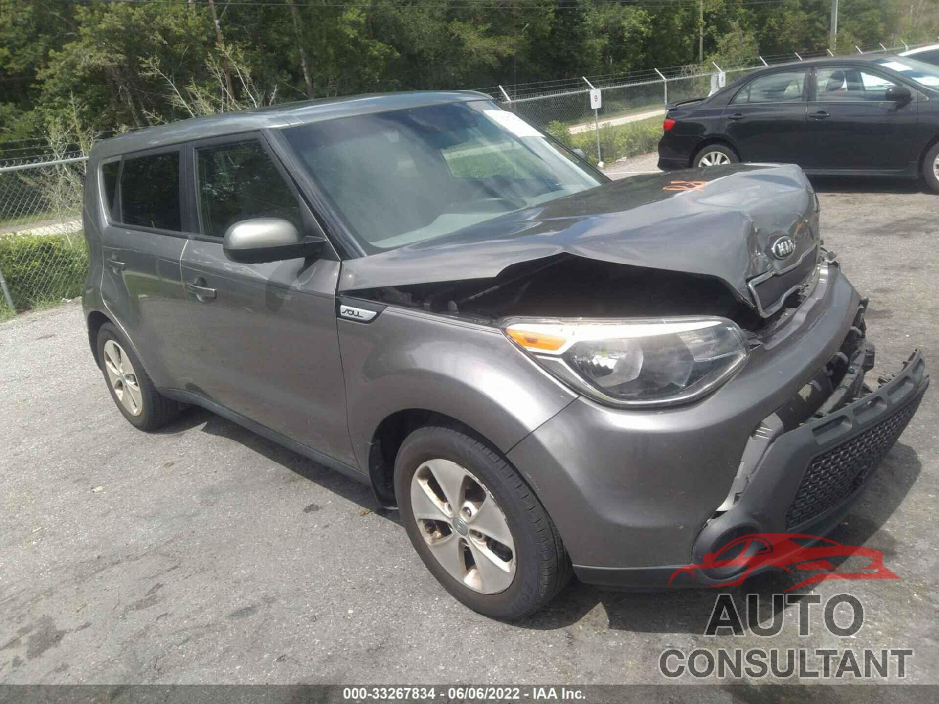 KIA SOUL 2016 - KNDJN2A22G7309763