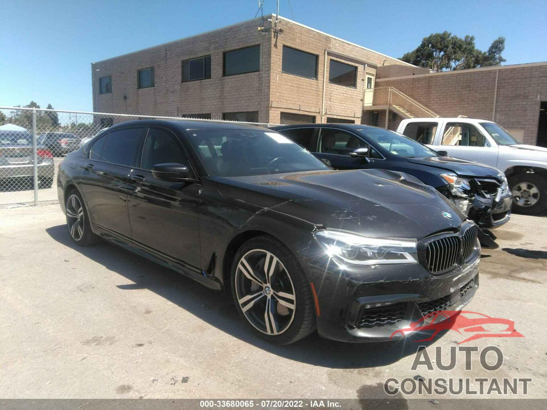 BMW 7 SERIES 2017 - WBA7F0C57HGM21119