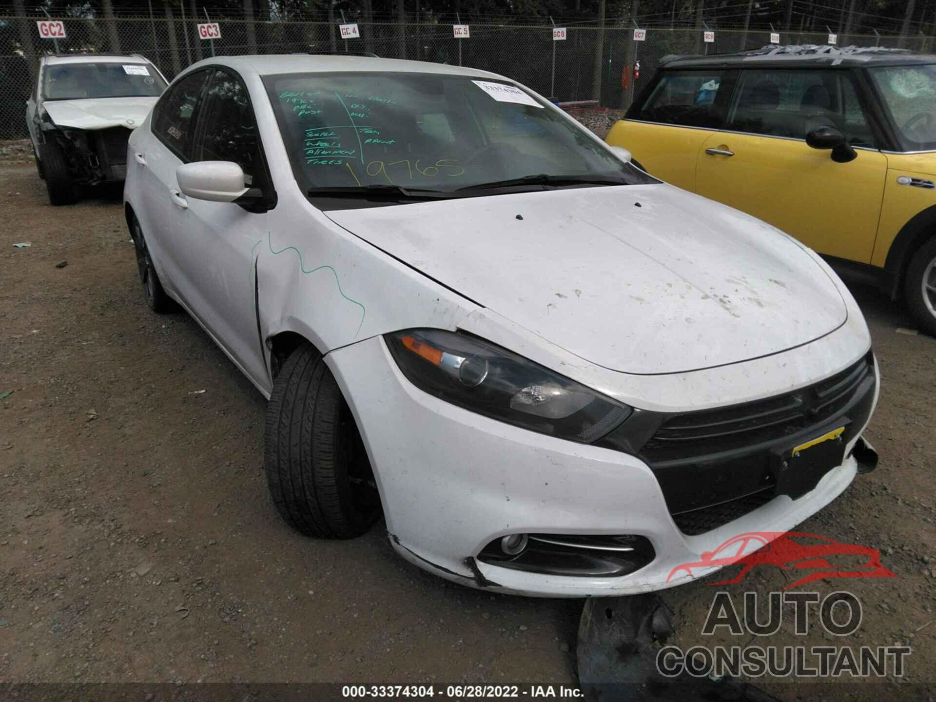 DODGE DART 2016 - 1C3CDFFA5GD818691