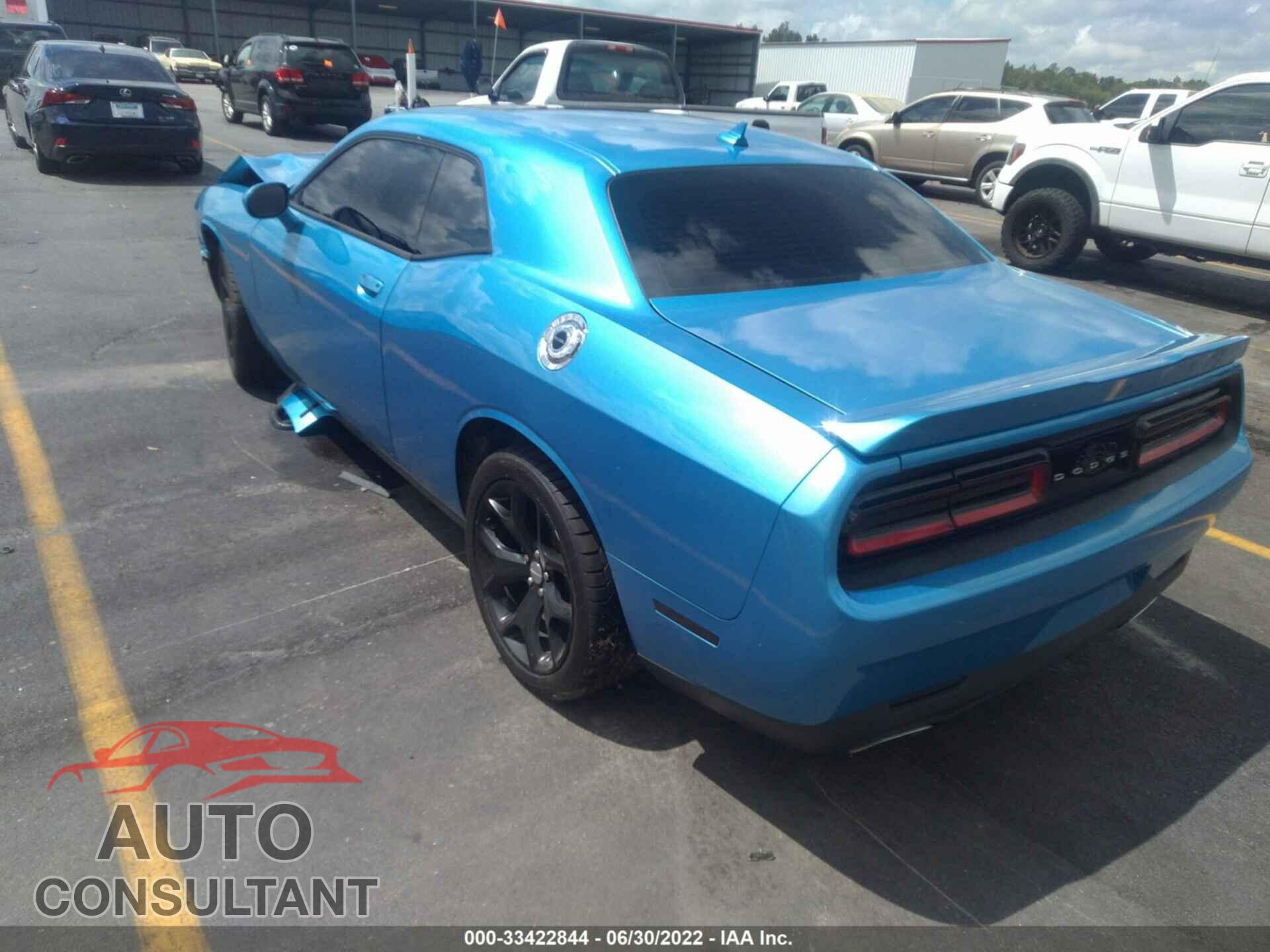 DODGE CHALLENGER 2016 - 2C3CDZAG2GH107952