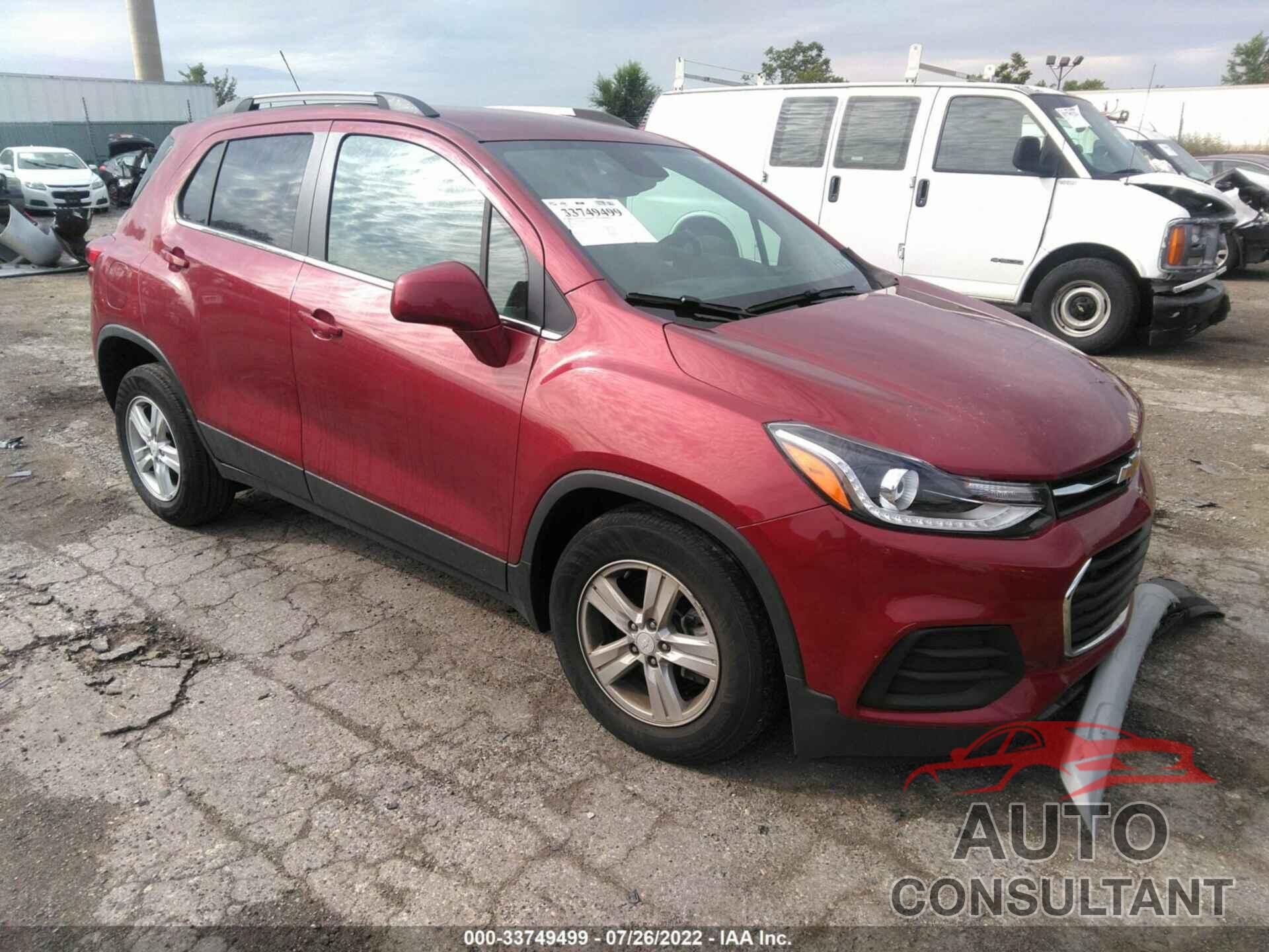 CHEVROLET TRAX 2018 - 3GNCJLSB1JL405306