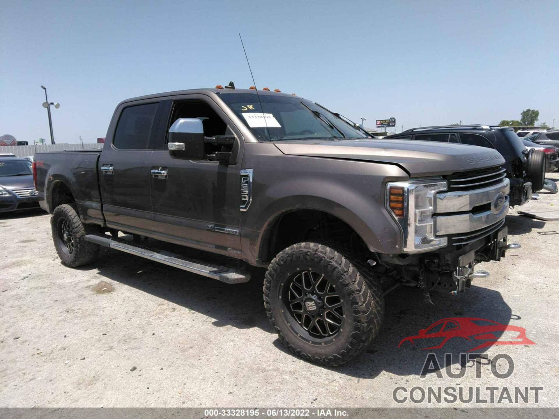 FORD SUPER DUTY F-250 SRW 2019 - 1FT7W2BT4KEC74209