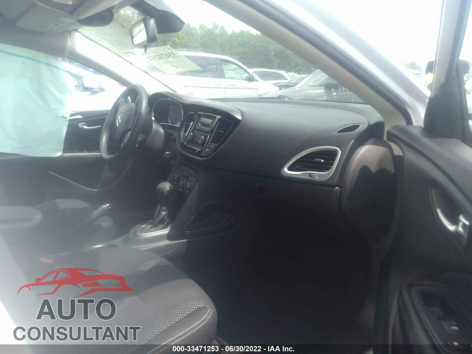 DODGE DART 2016 - 1C3CDFBB2GD505452