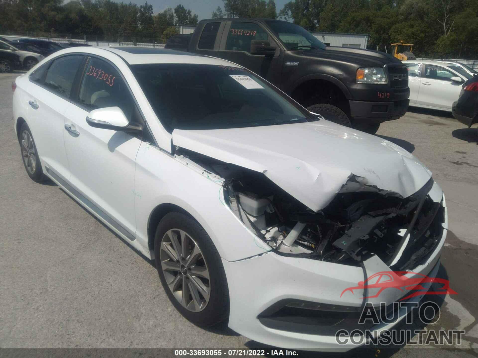 HYUNDAI SONATA 2016 - 5NPE34AF1GH322005